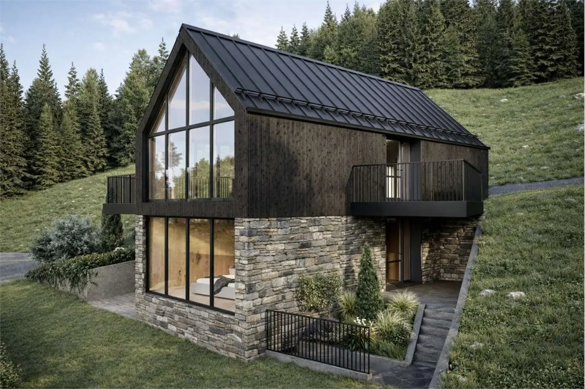 Exklusives Luxus-Chalet in Carì