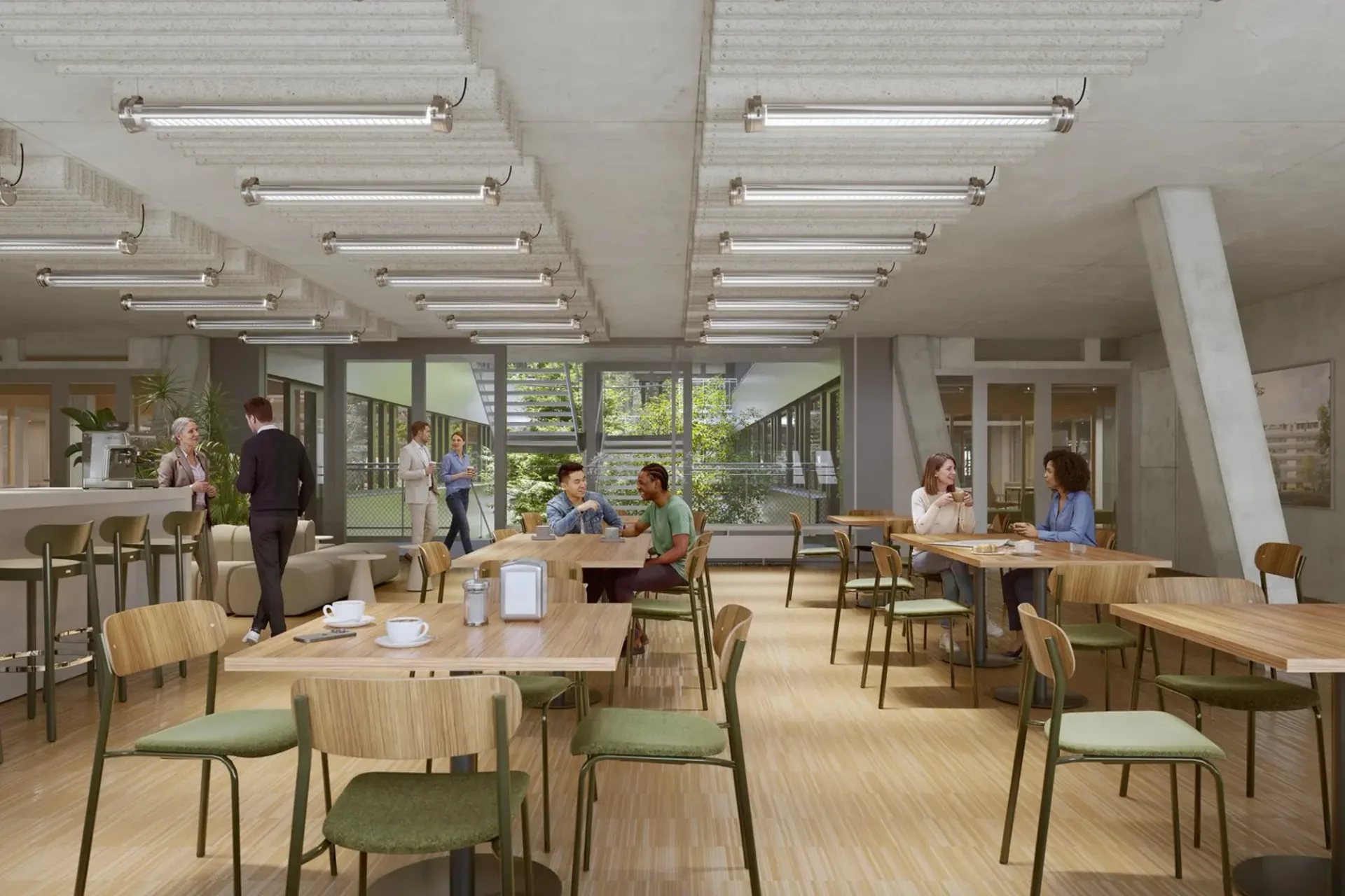 HOPE – Espaces de bureau et commerciaux flexibles sur le campus principal de SIP