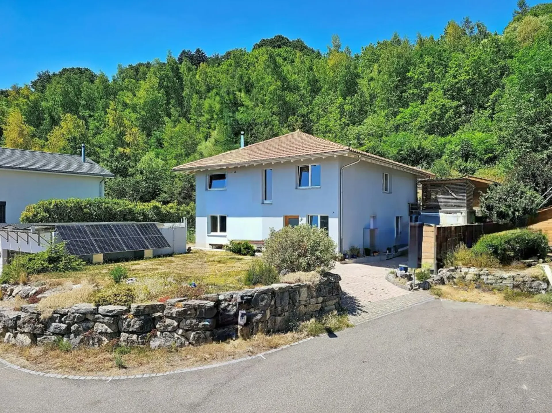 Exklusive Lage mit vollständig freier Panoramaview