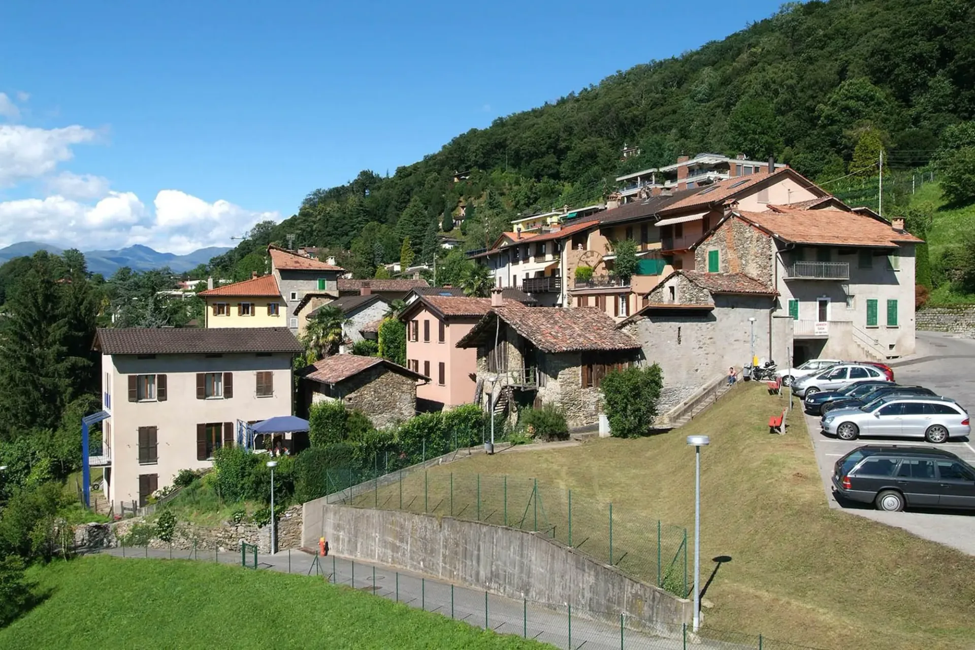 Bergblick Arasio mit Seesicht