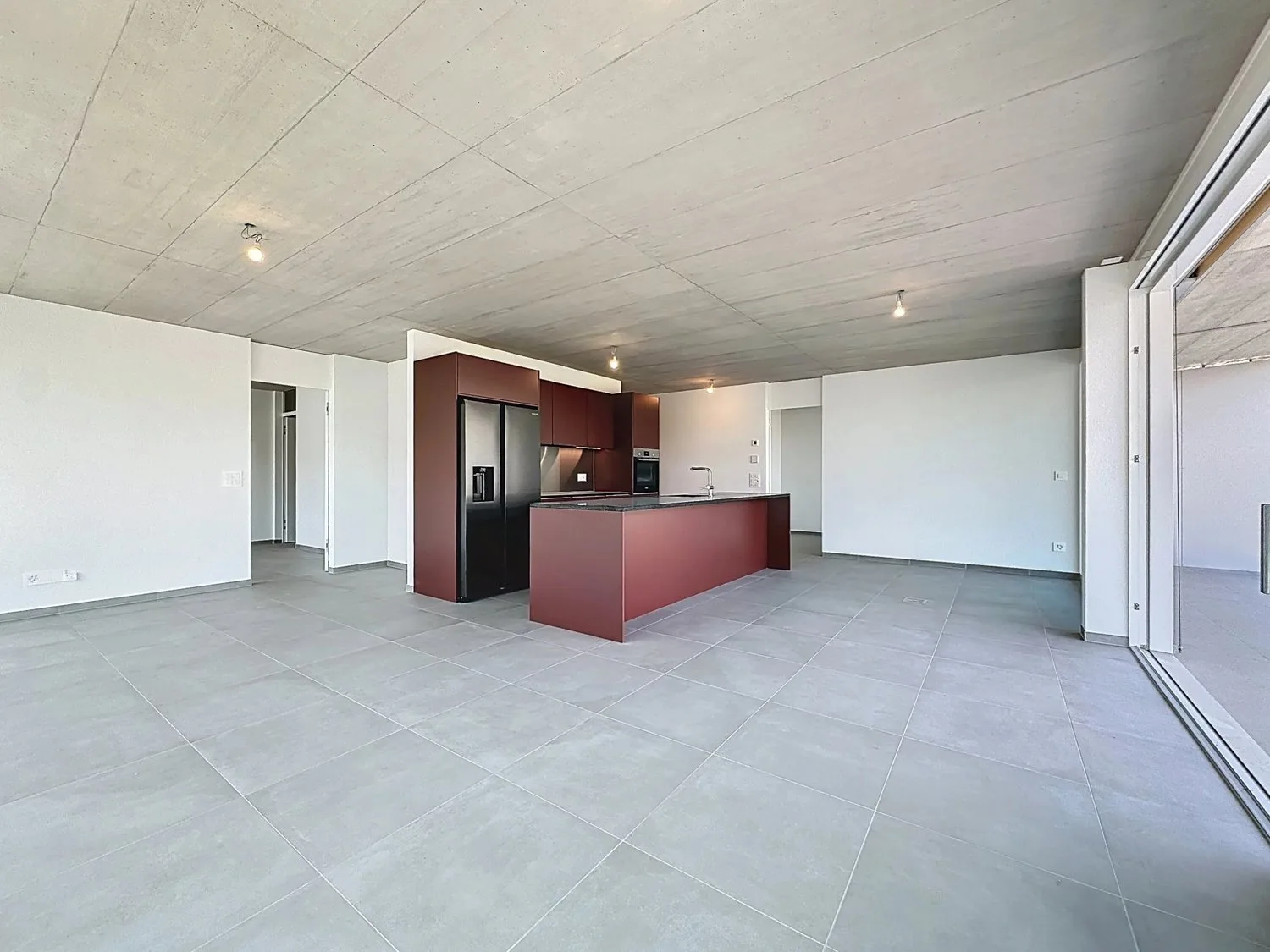 Helles Dachgeschoss mit großem Balkon