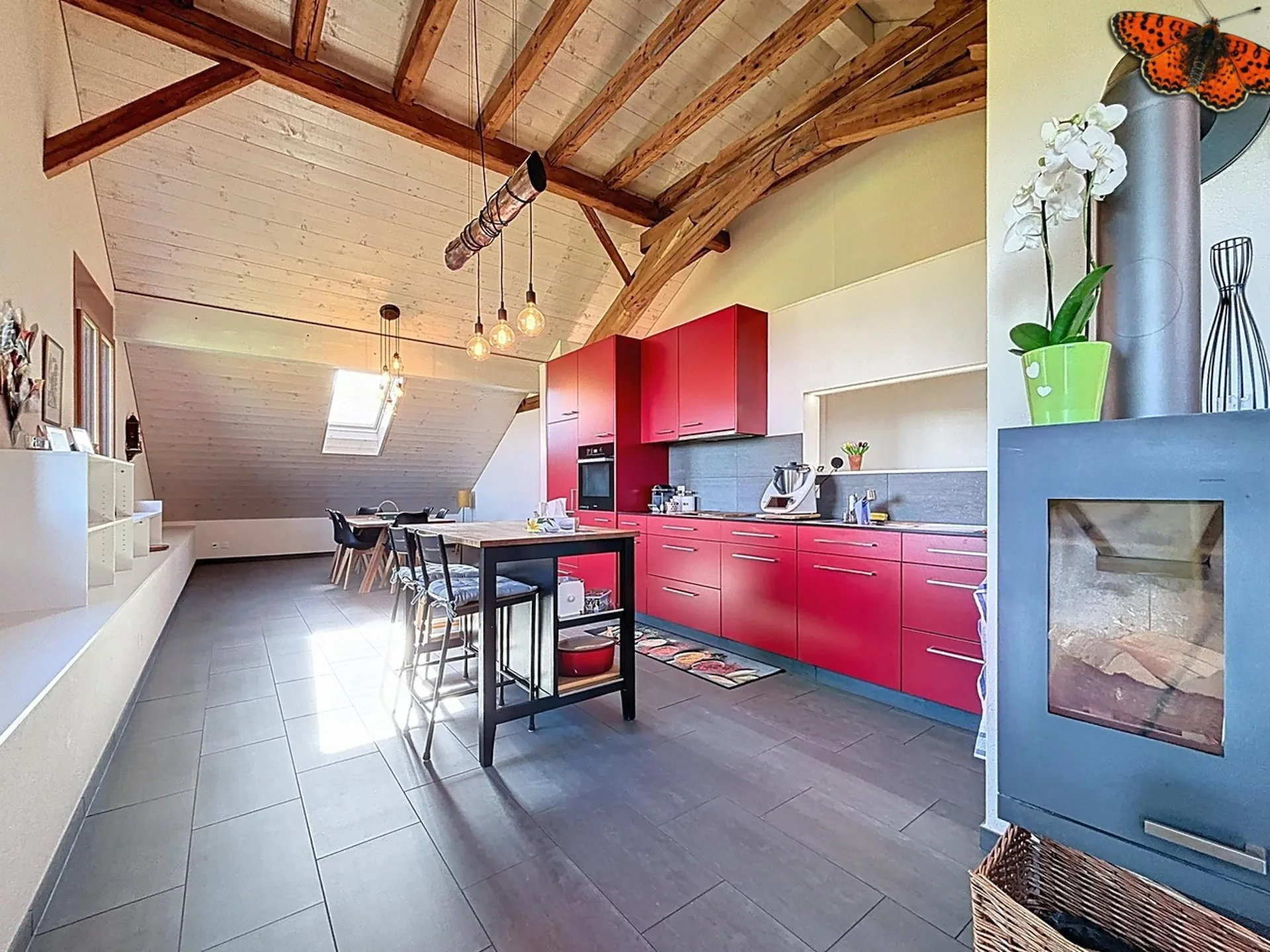 Geräumige 3,5-Zimmer-Wohnung in Villarsiviriaux renoviert