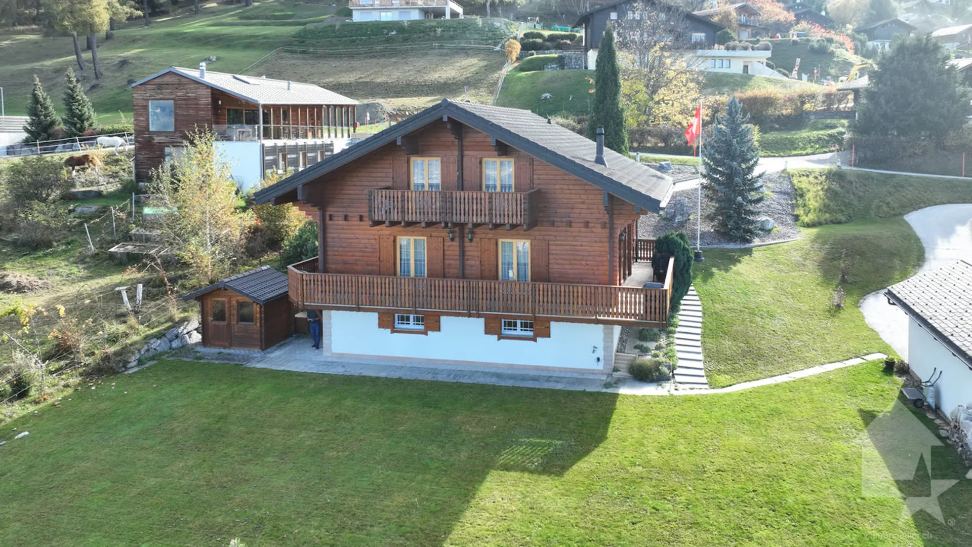 Chalet de 6.5 pièces jouissant d'une magnifique vue panoramique