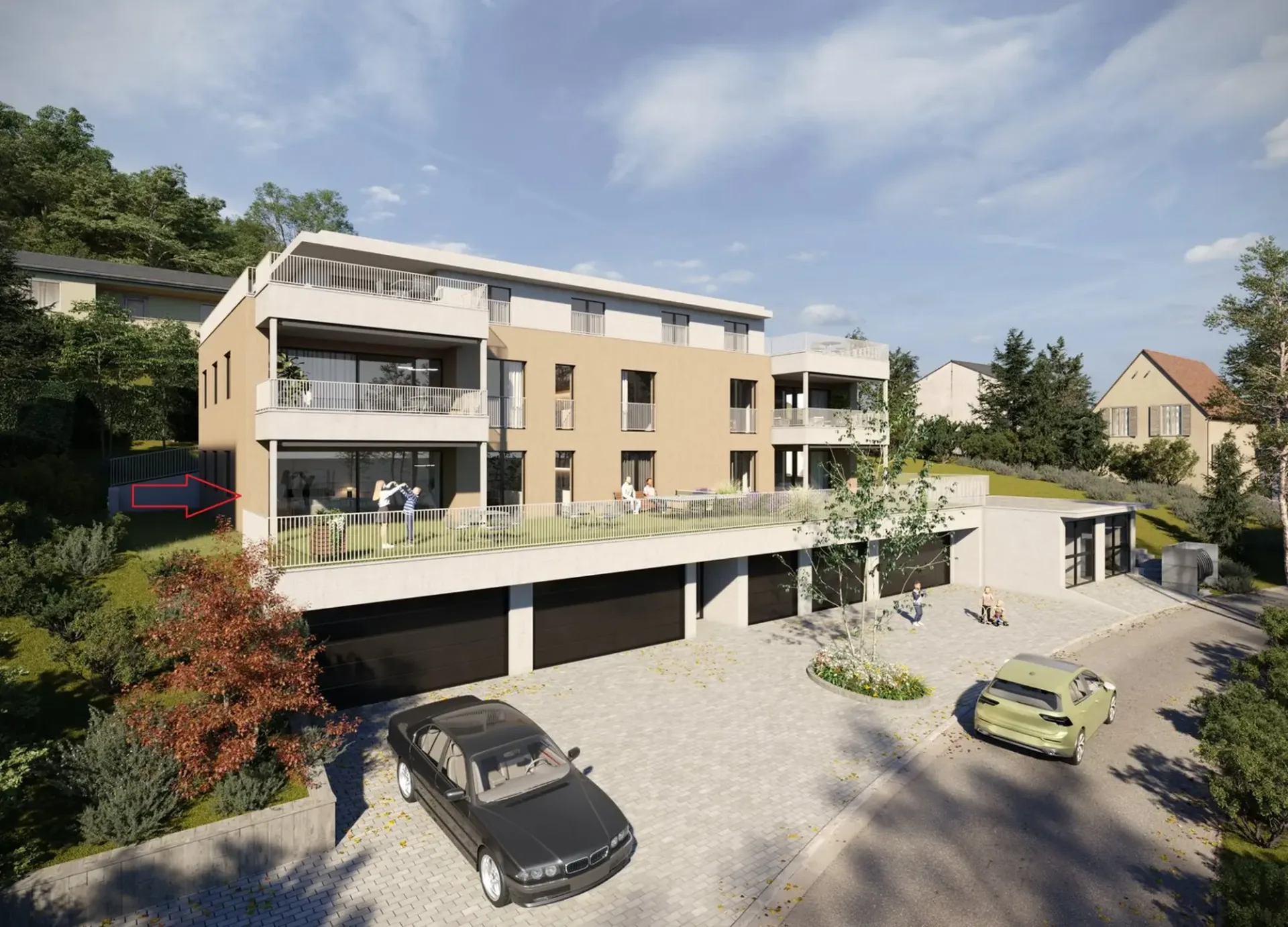 Wohntraum für die Familie – 4½-Zimmerwohnung mit Gartenanteil im energieeffizienten Neubau