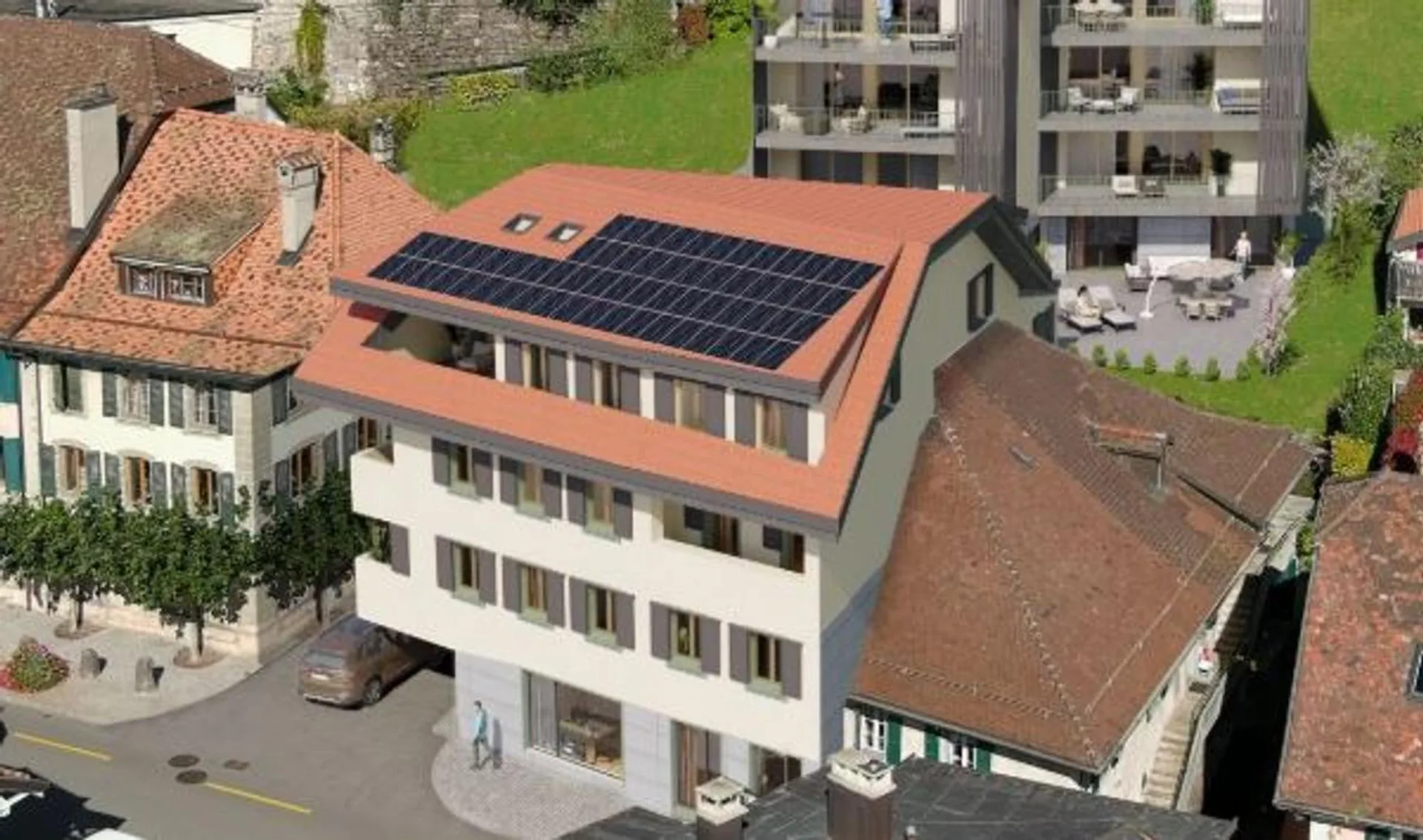 3,5 Zimmer neu mit Seeblick. Standing, Licht und UNESCO-Umgebung