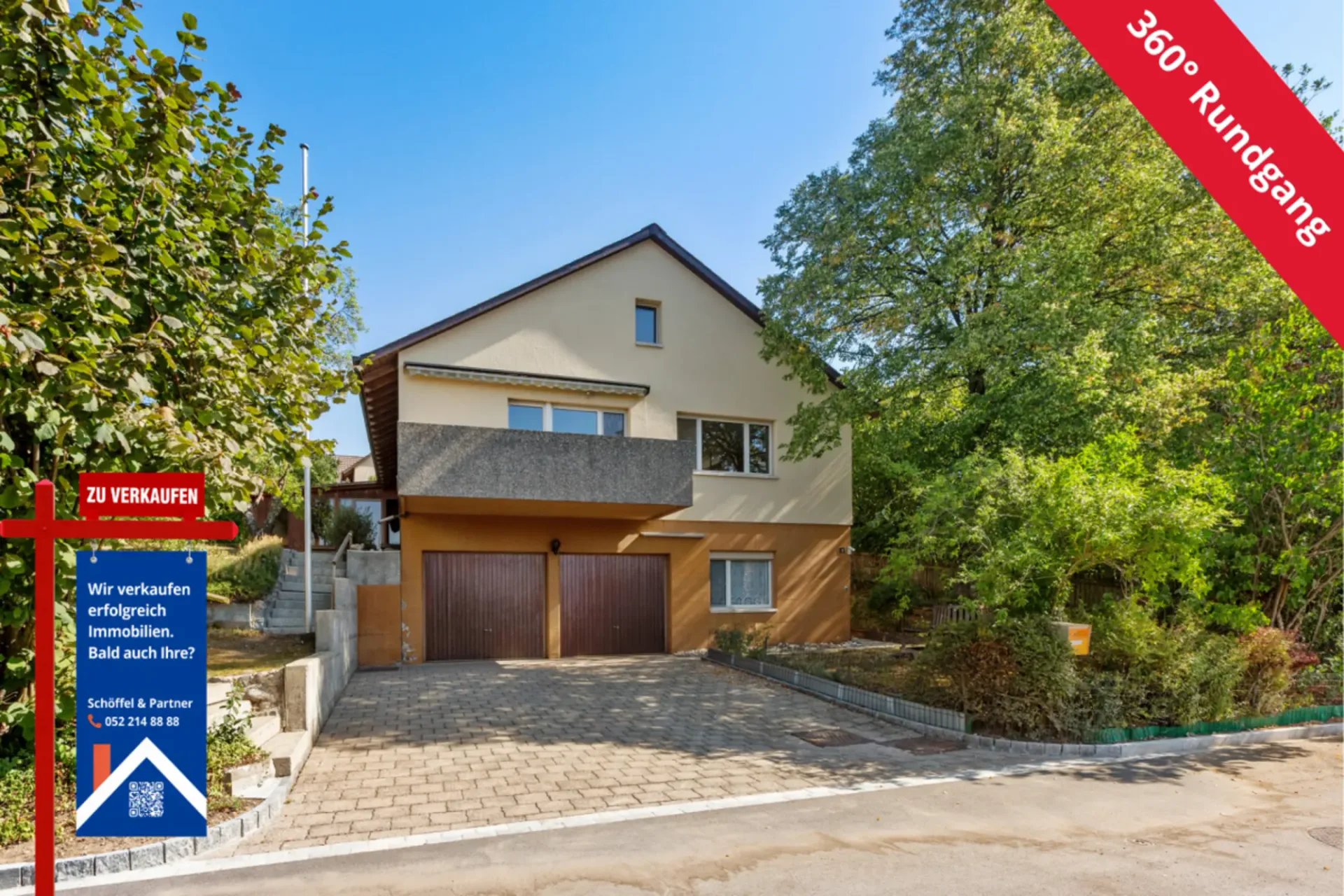 Grosszügiges 6½-Zimmer-Einfamilienhaus mit Doppelgarage