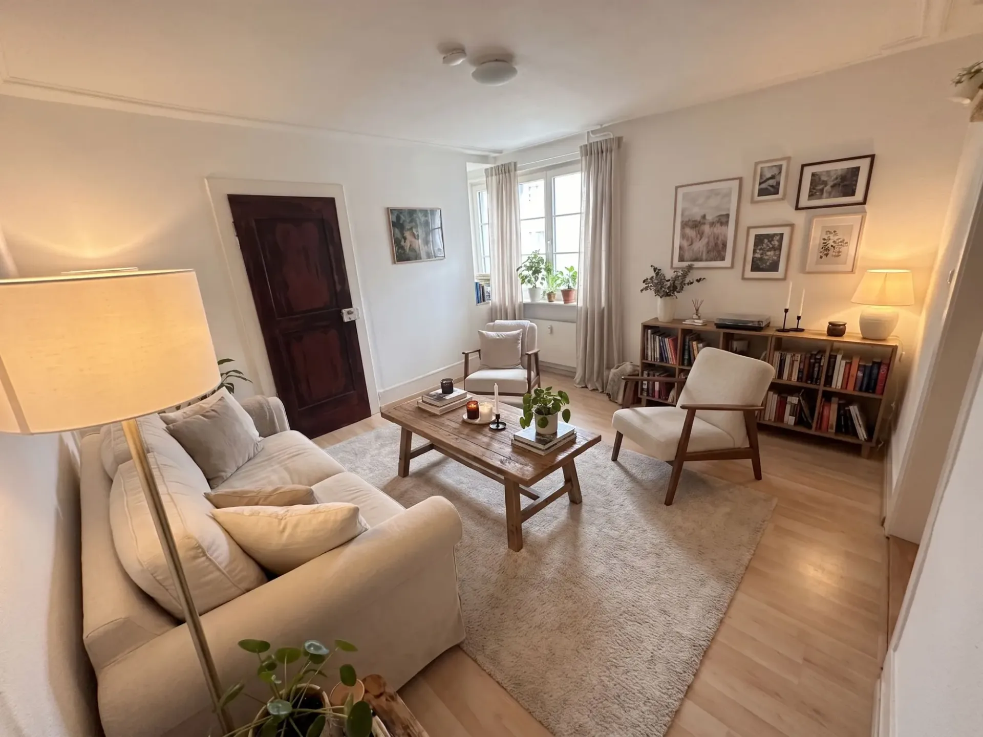 Frisch renovierte Wohnung, historisches Gebäude von 1750