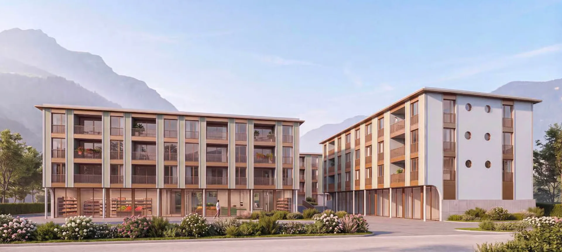 Lot A2.101: 3,5 Zimmer auf dem Plan in Martigny