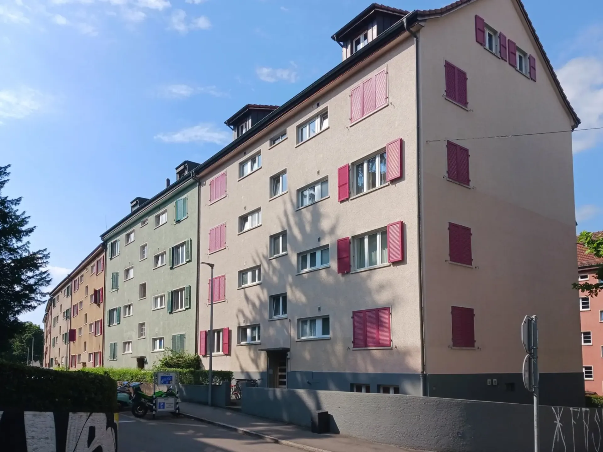 hübsche 2-Zimmer-Single-Wohnung im Breitsch mit viel Cachet