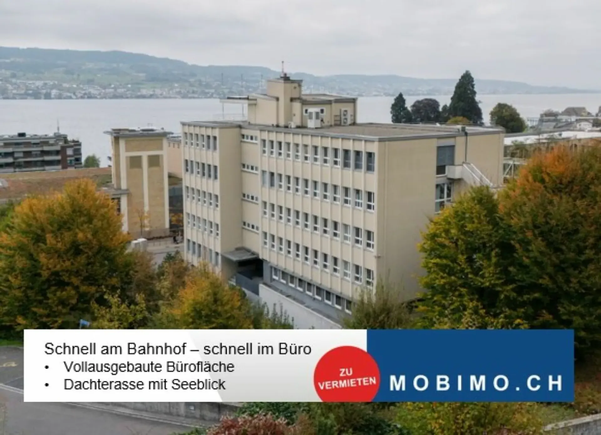 Horgen: Ausgebautes Büro Plug and Play