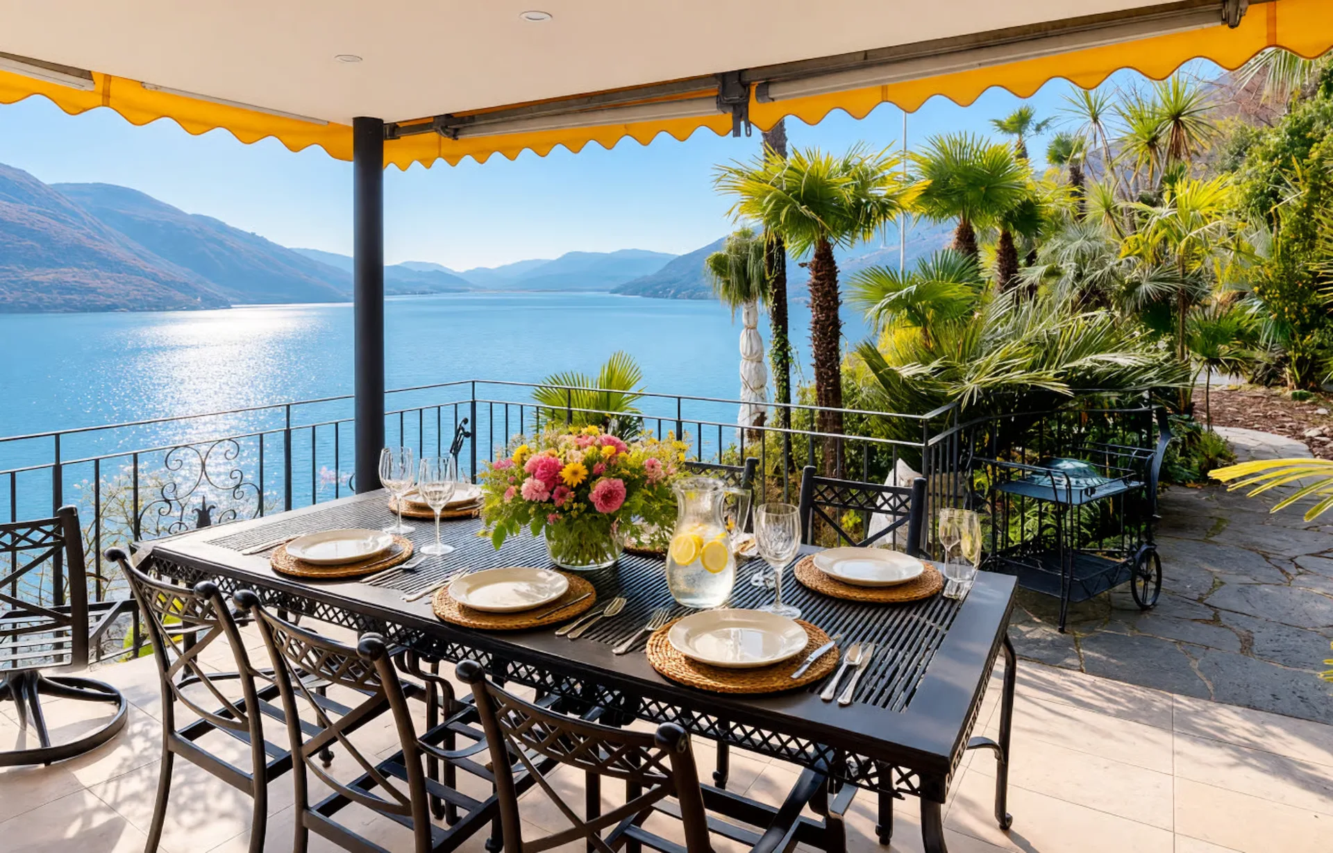 Exclusive Villa in Brissago – Living with 180° Panoramic View