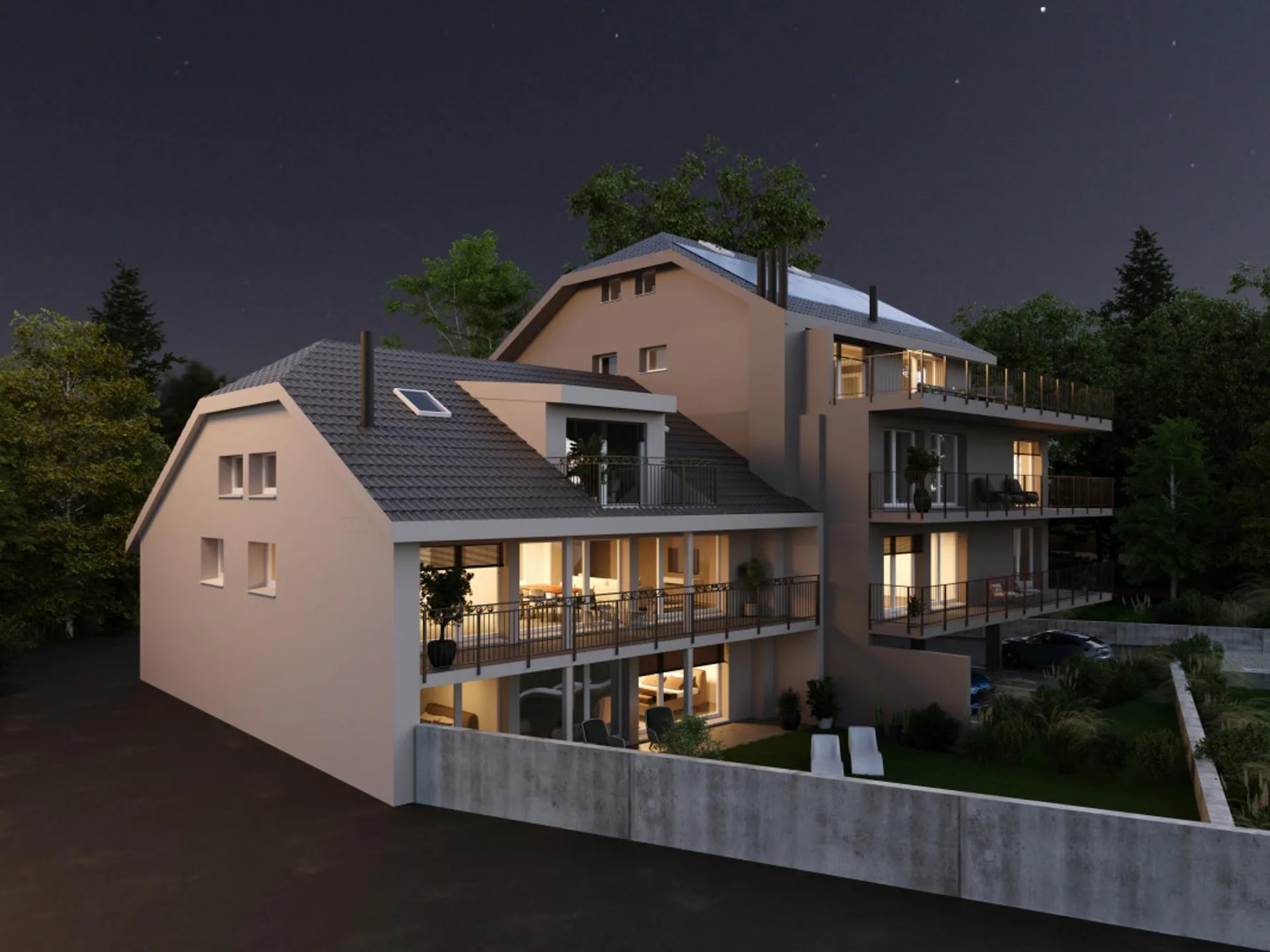 SEHR SELTEN 4,5 ZIMMER 145 M2 HELL NAHE BEI EINKAUFSMÖGLICHKEITEN, NATURE, GROßER BALKON