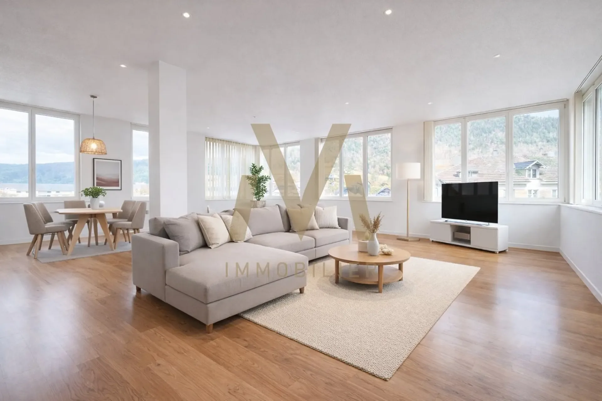 Prächtiges 5.5-Zimmer-Loft-Stil-Apartment, 15 Minuten von Delémont entfernt