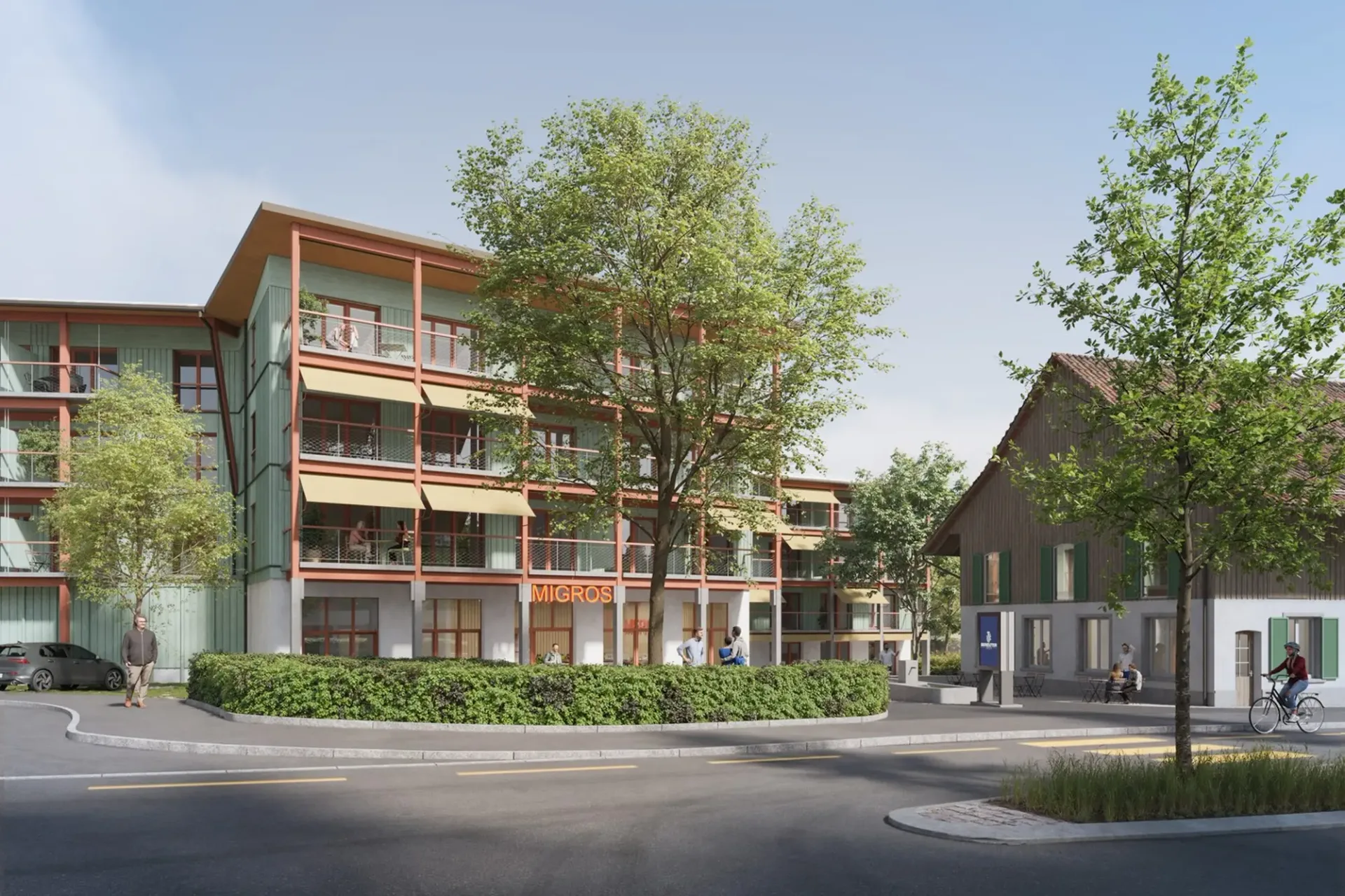 Attraktive Gewerbefläche im historischen Bauernhaus