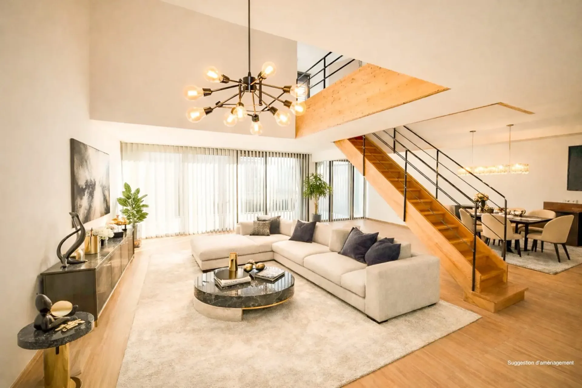 Loft-Penthouse et son Rooftop à 360, à la frontière en France