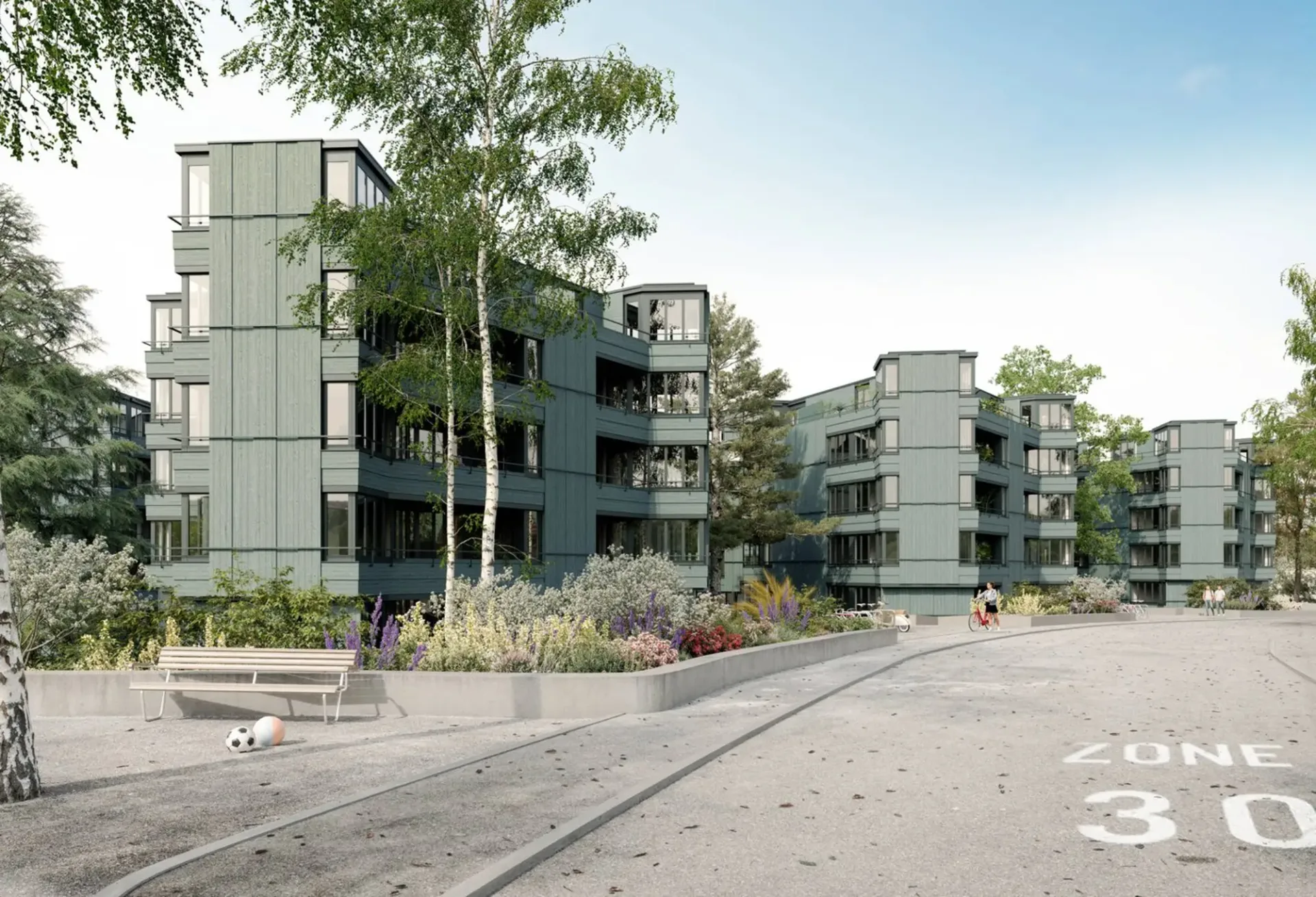 1.5-Zimmer Studio mit atemberaubender See- und Stadtsicht