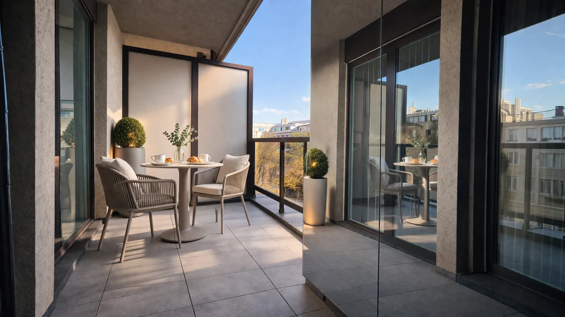 Außergewöhnliche Wohnung in Champel mit Panoramablick auf Genf
