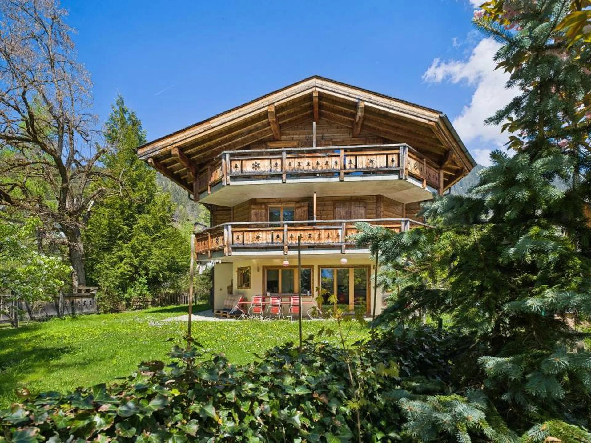 Splendido duplex di 4 locali nel centro di Chesières
