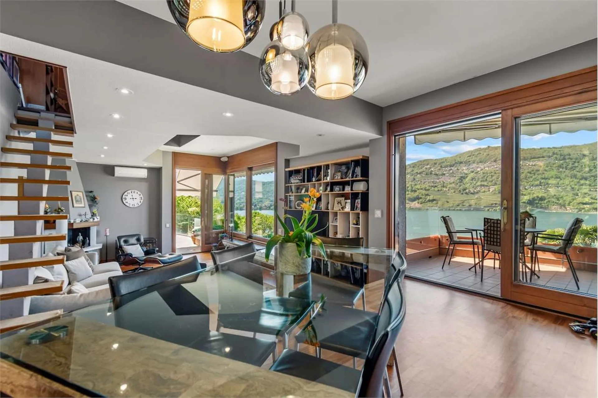 Villa esclusiva con vista lago, piscina e darsena