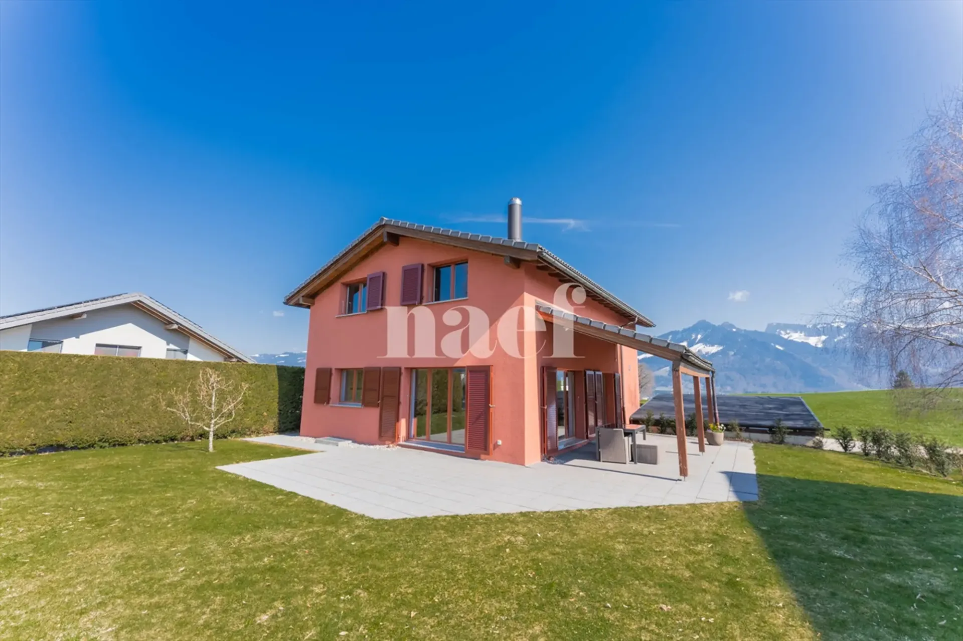 Maison individuelle de 5.5 pièces avec vue sur les Préalpes et le Moléson à vendre à La Tour-de-Trême