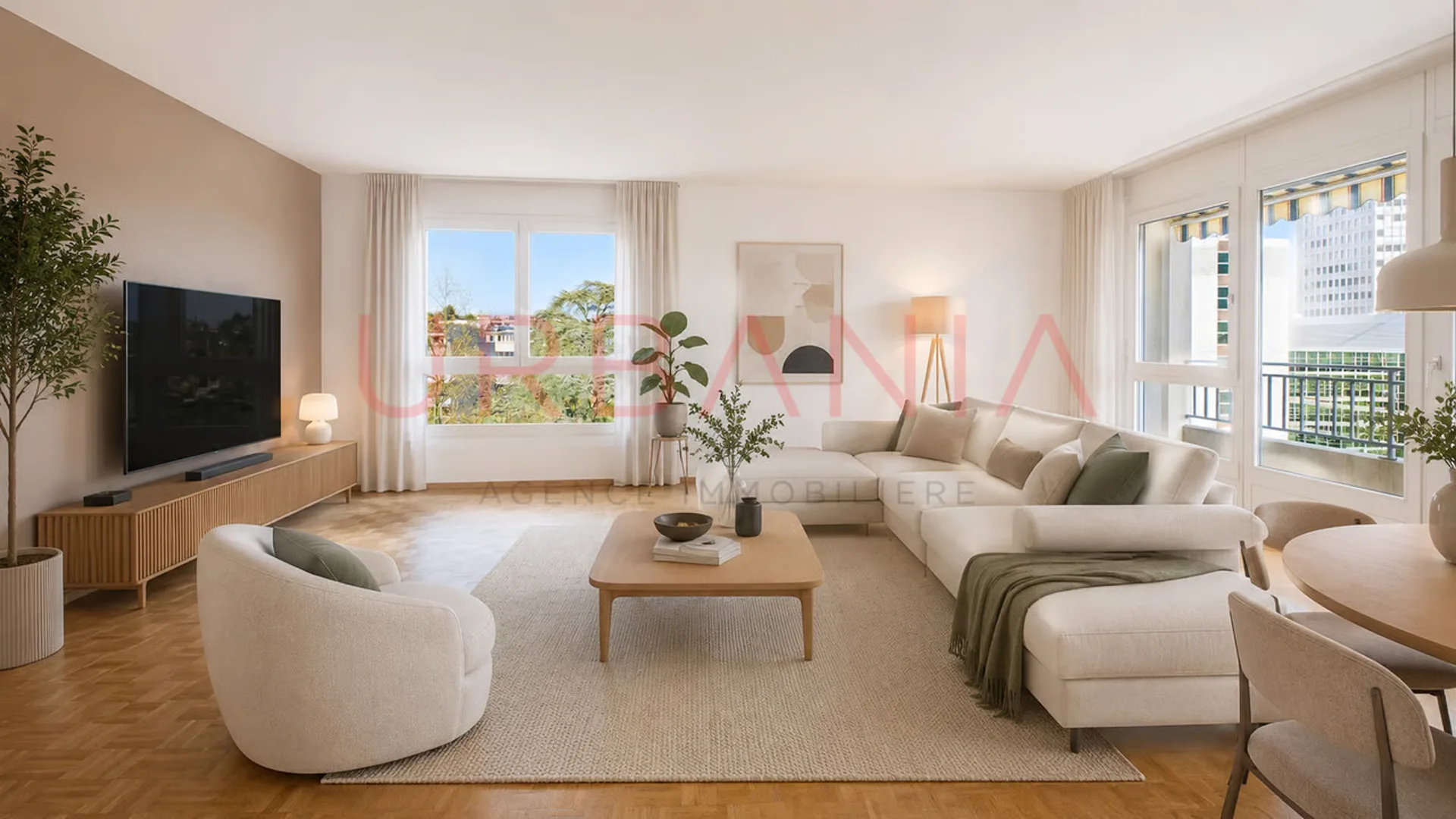 Superbe 6 pièces lumineux avec ascenseur privatif et balcons