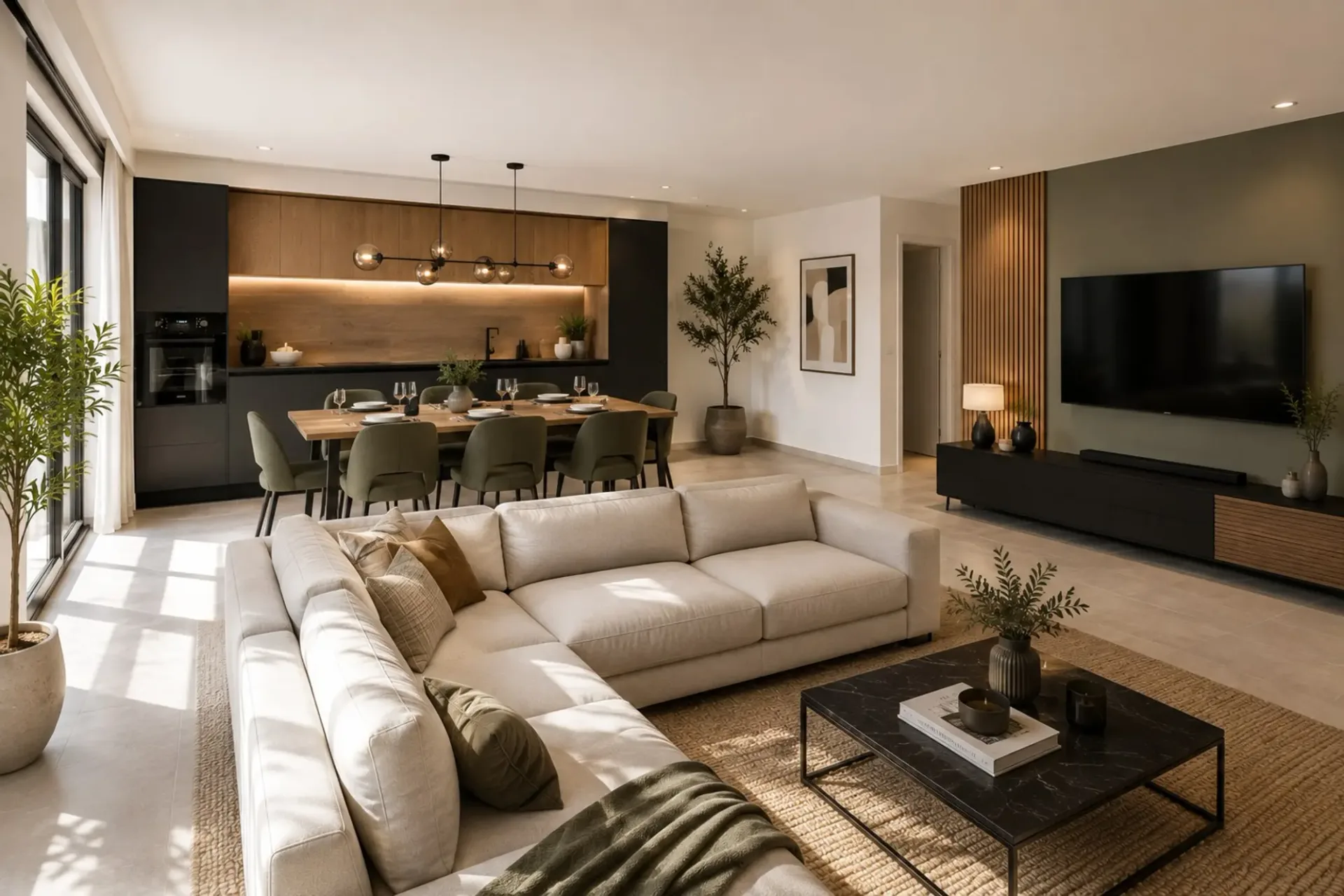 New apartment with large balcony close to the city center!