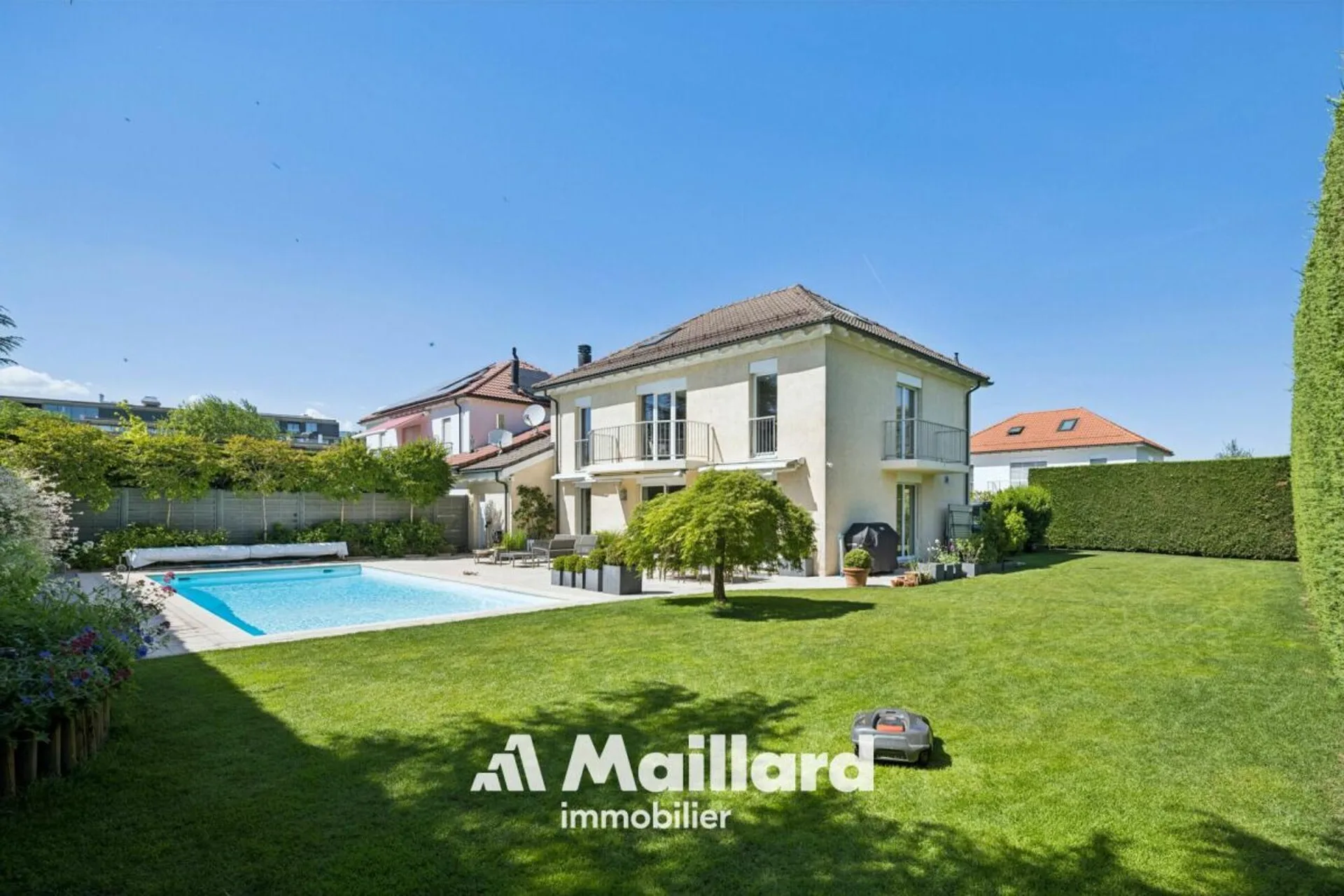 Magnifica villa contemporanea a Founex