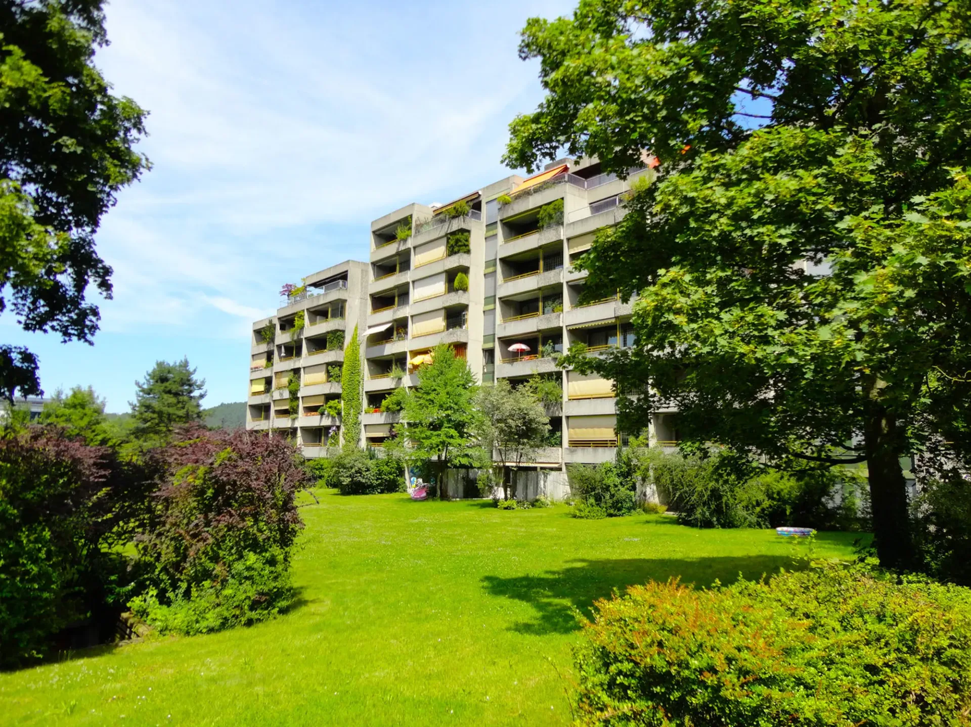 Frisch saniert! Helle 4.5-Zimmerwohnung mit Ausblick ins Grüne