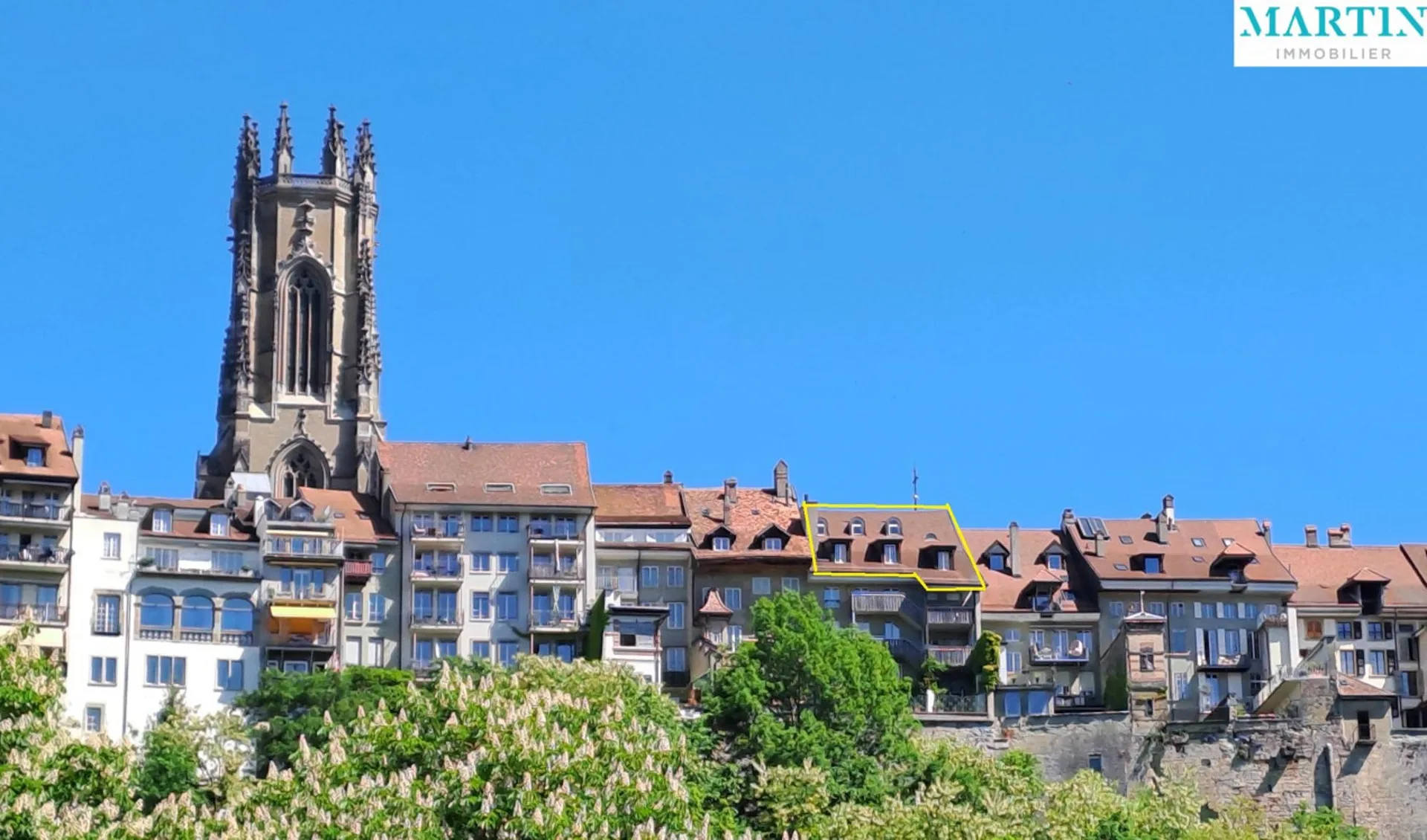 Zum Verkauf im Herzen der Altstadt von Freiburg ein wunderschönes Attikapartment