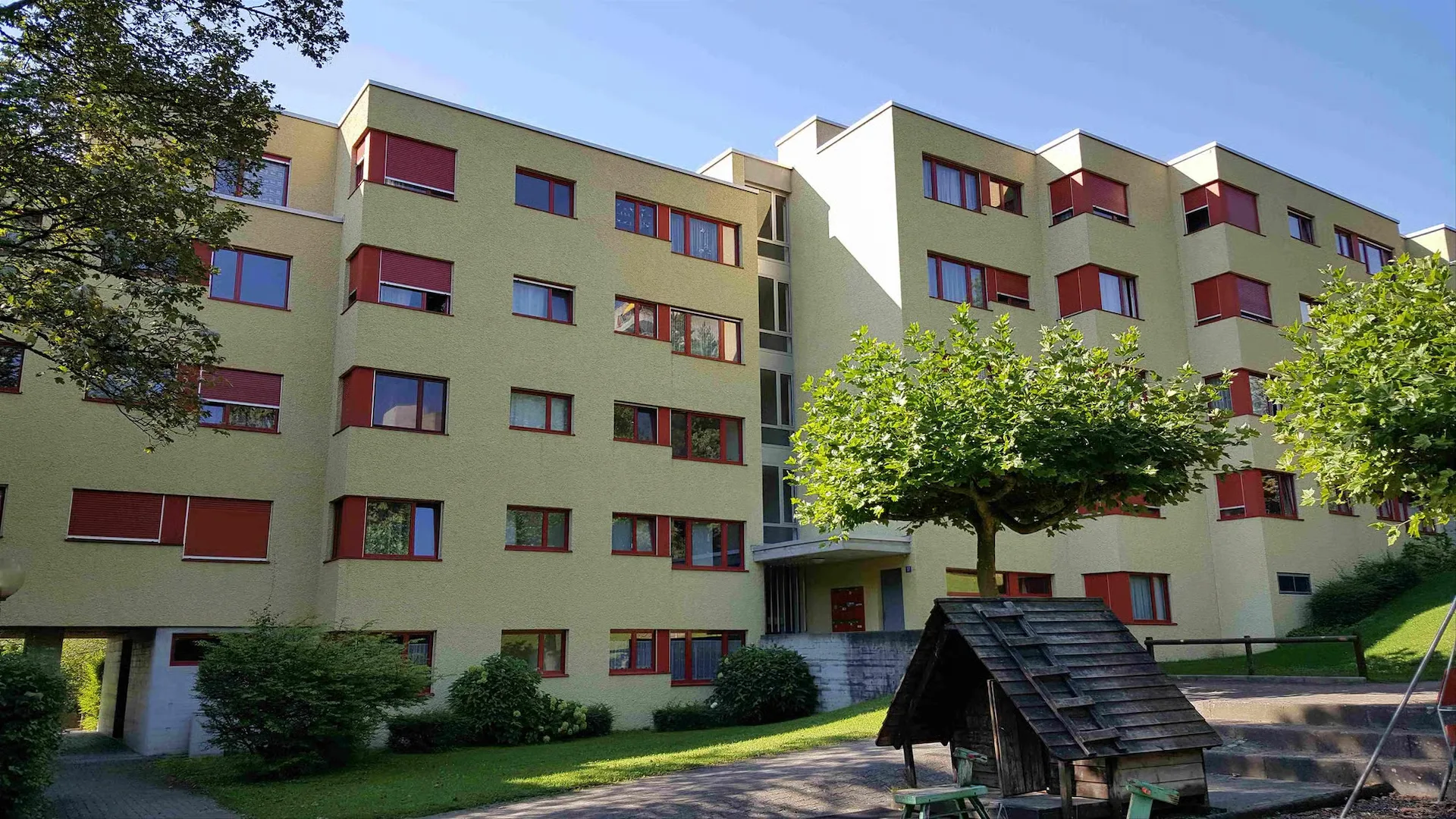 2.5-Zimmer-Wohnung mit Sitzplatz! "Mieten ohne Kaution"