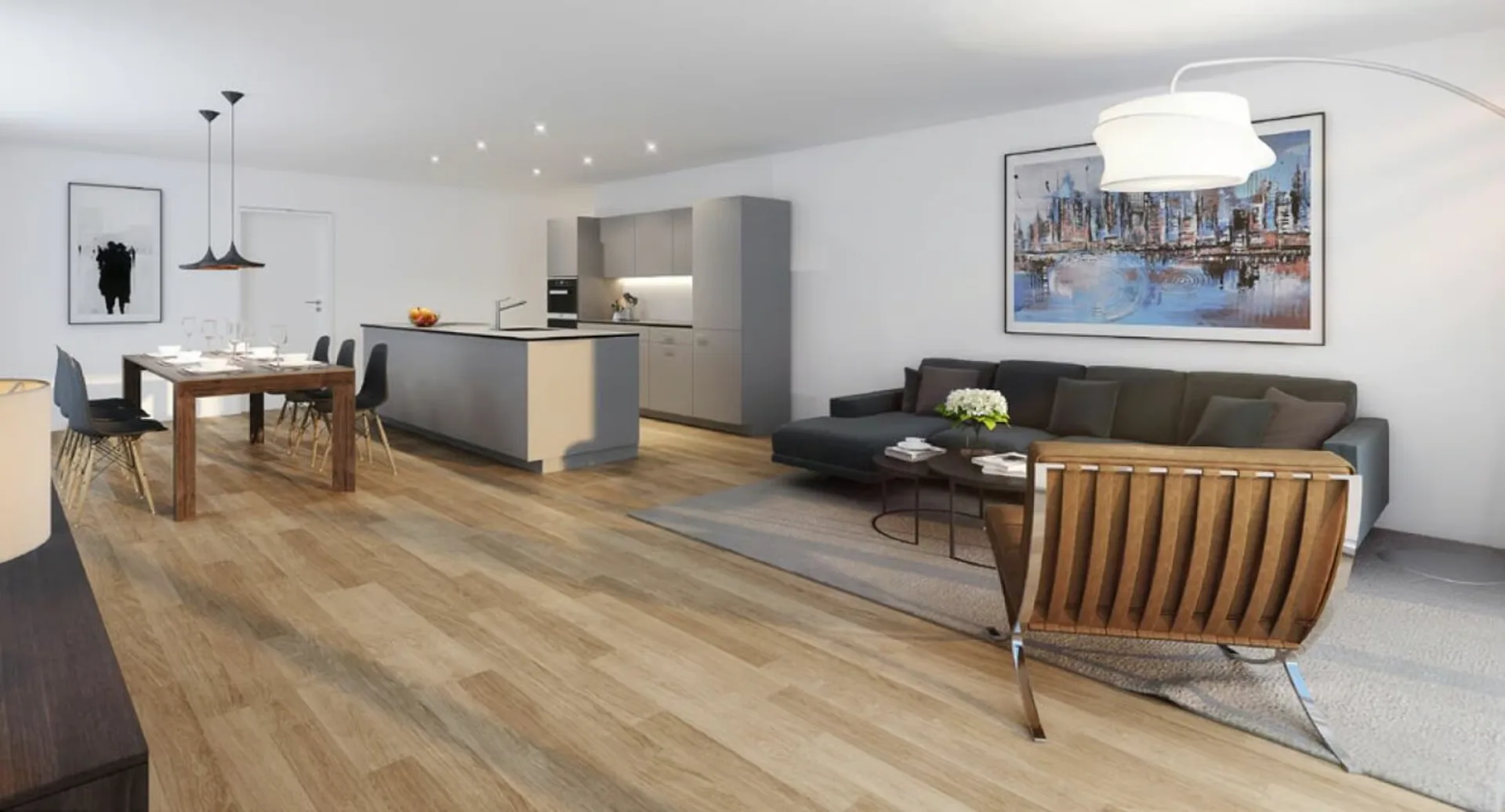 Appartement 4,5 pièces au rez-de-chaussée