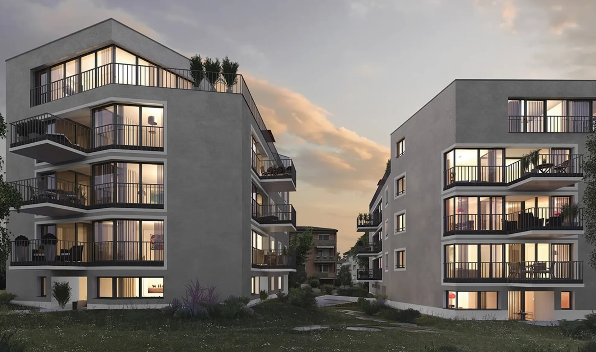 Moderne 2.5 Zimmer-Wohnung im Eigentumsstandard