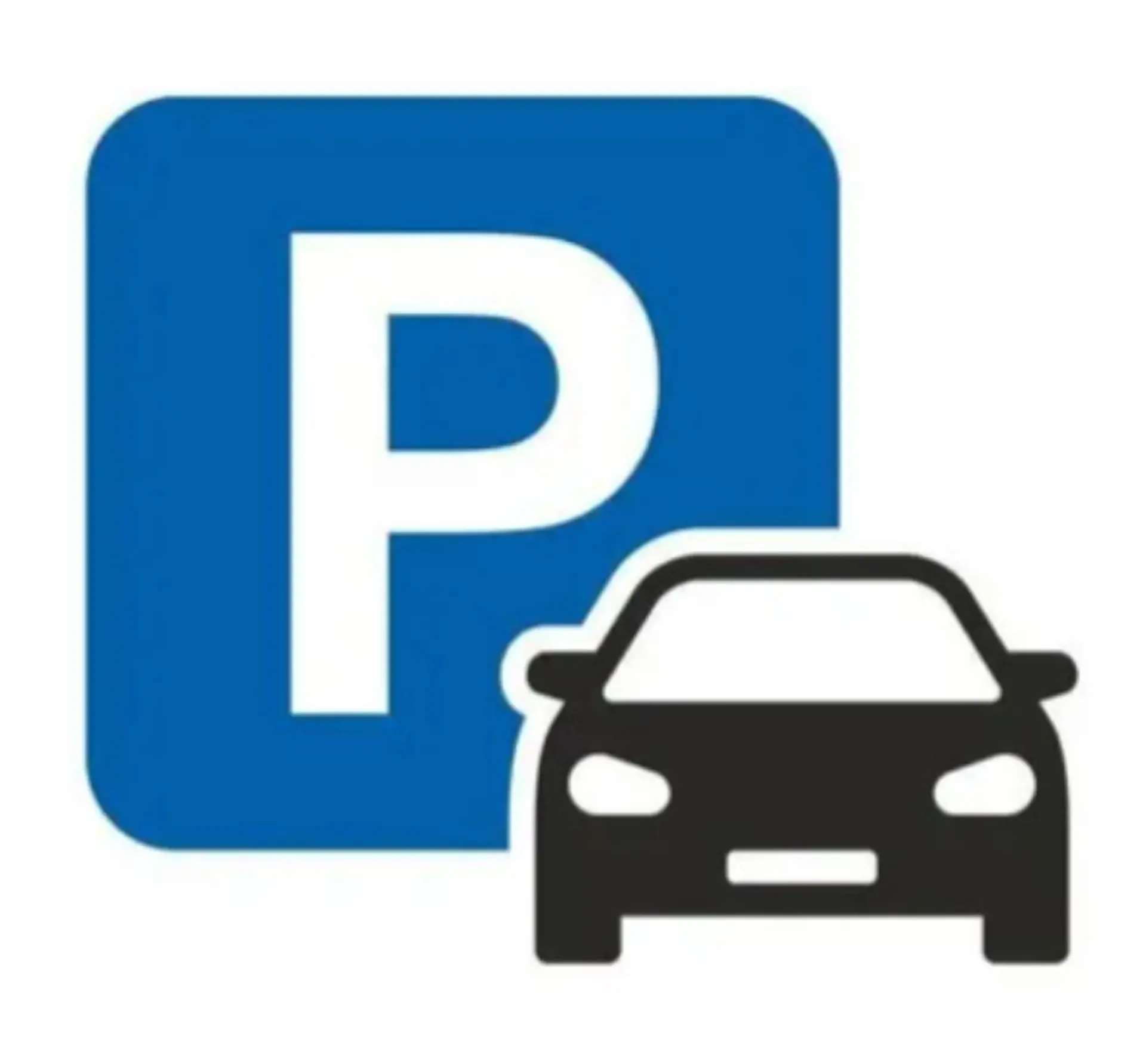 Außenparkplatz in Lausanne