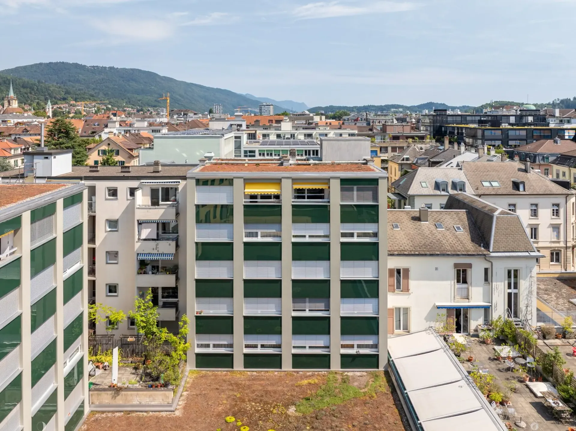 Au centre-ville de Biel