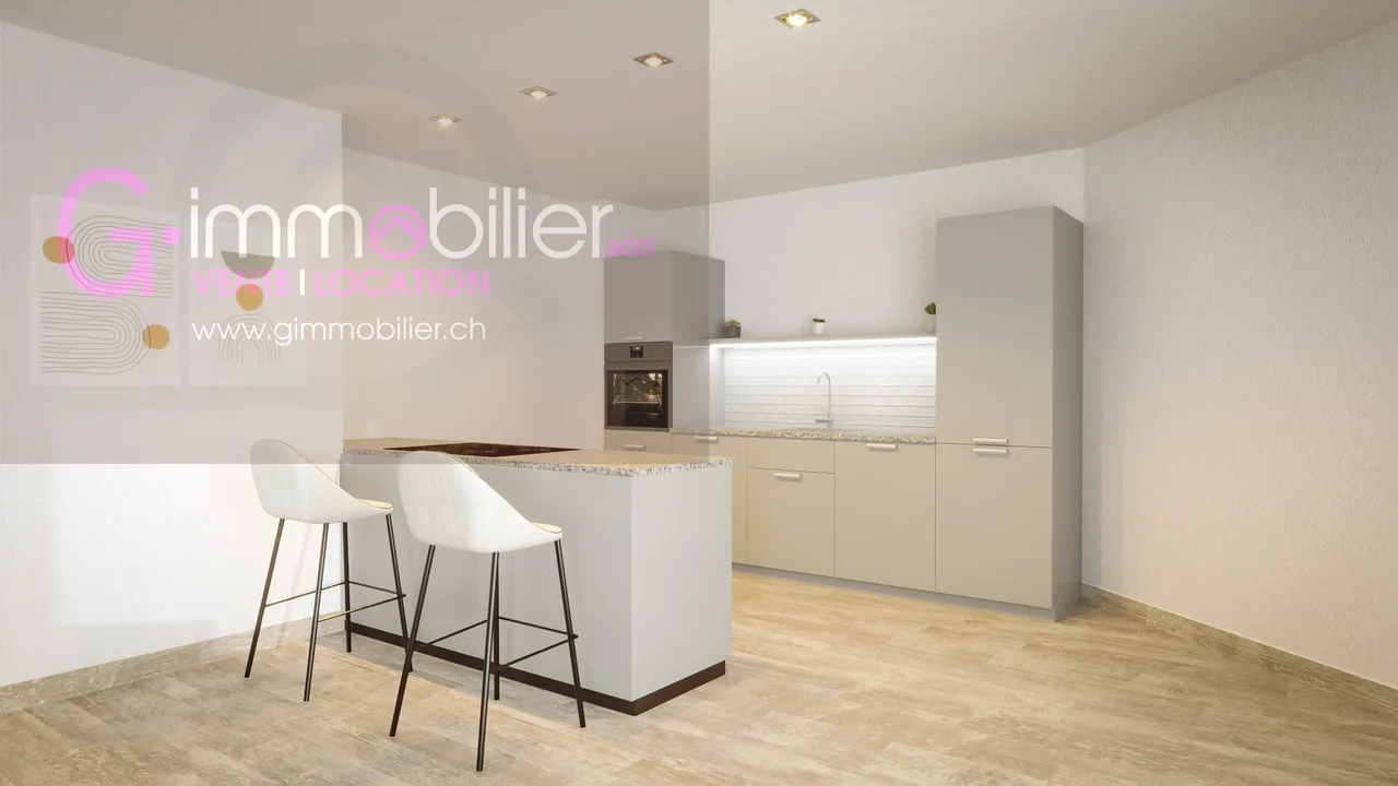 The last 4.5-room apartment of 121m2 is looking for its heart!