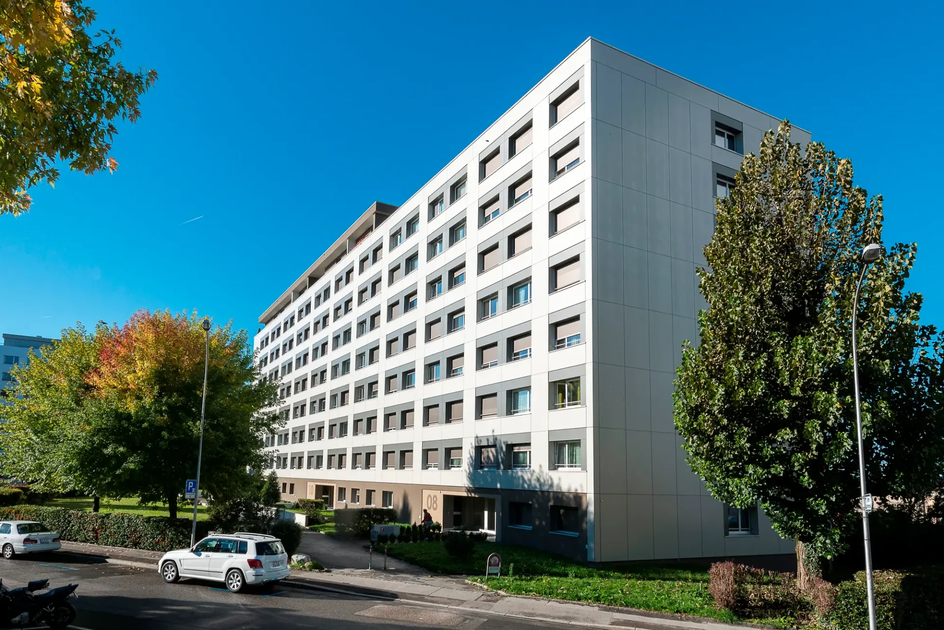 In un quartiere tranquillo, vicino ai servizi