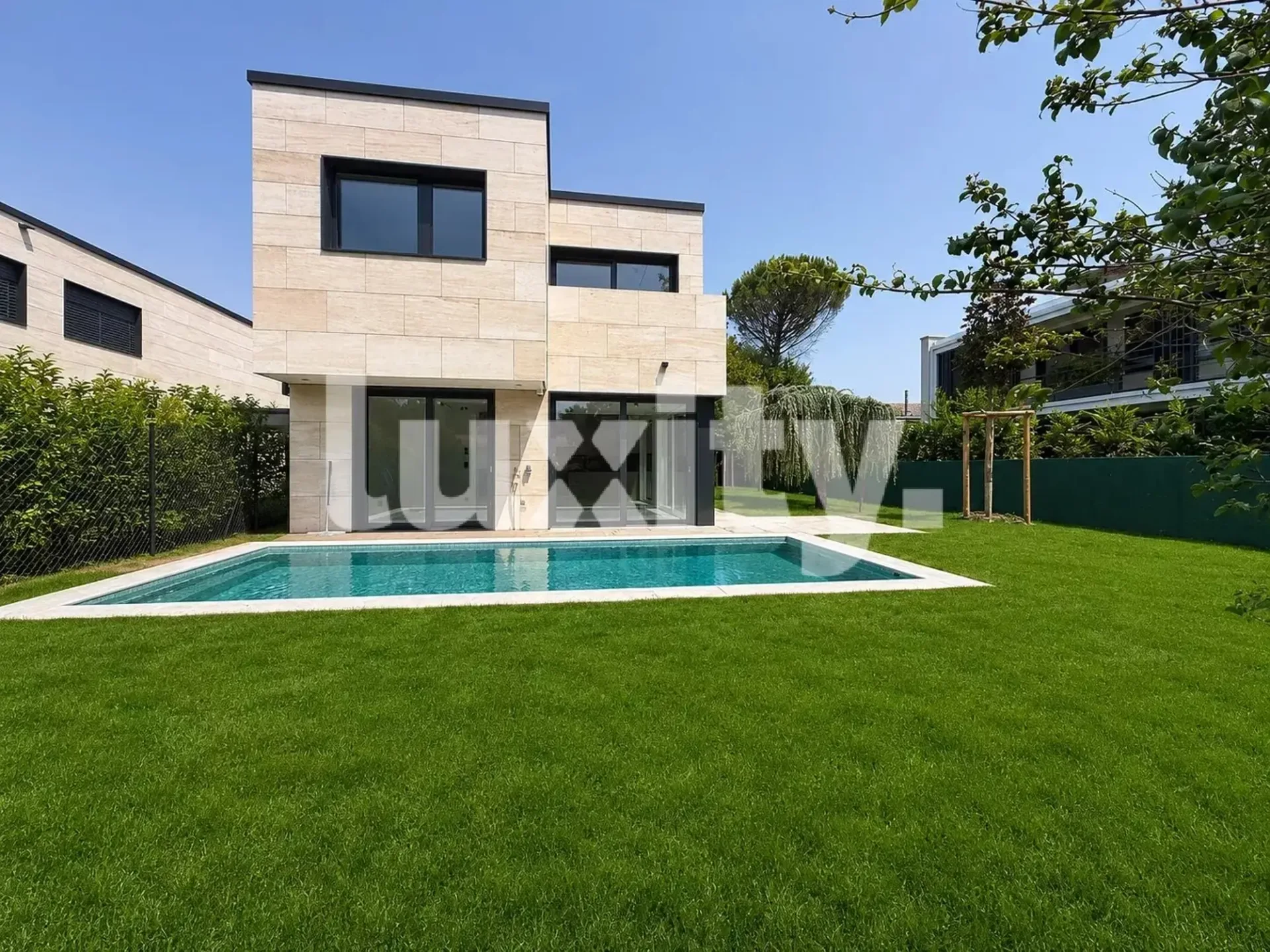 Eleganza contemporanea nel cuore di Cologny