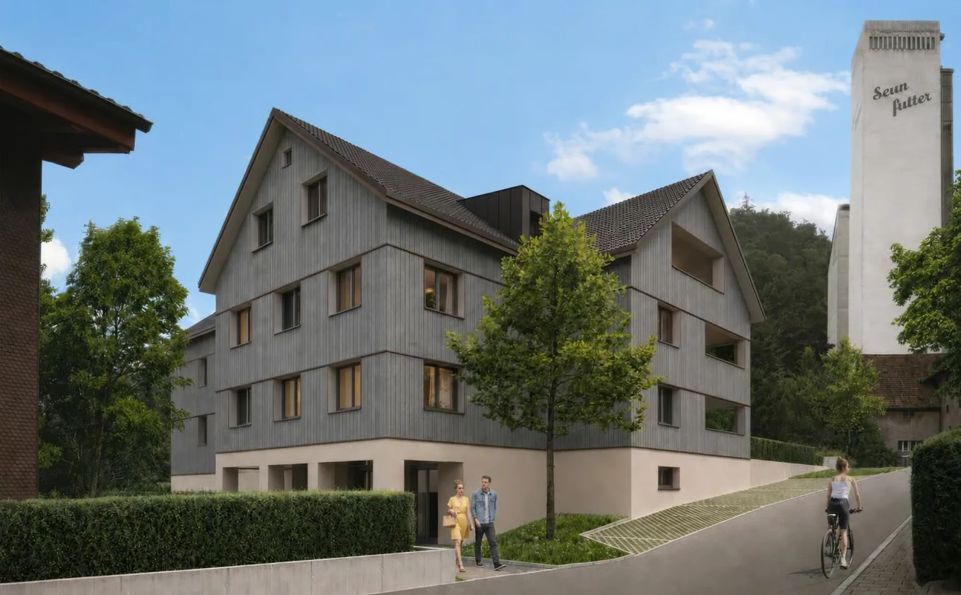 Attraktive 4 ½-Zimmer-Eigentumswohnung an idyllischer, ruhiger Wohnlage in Buchs