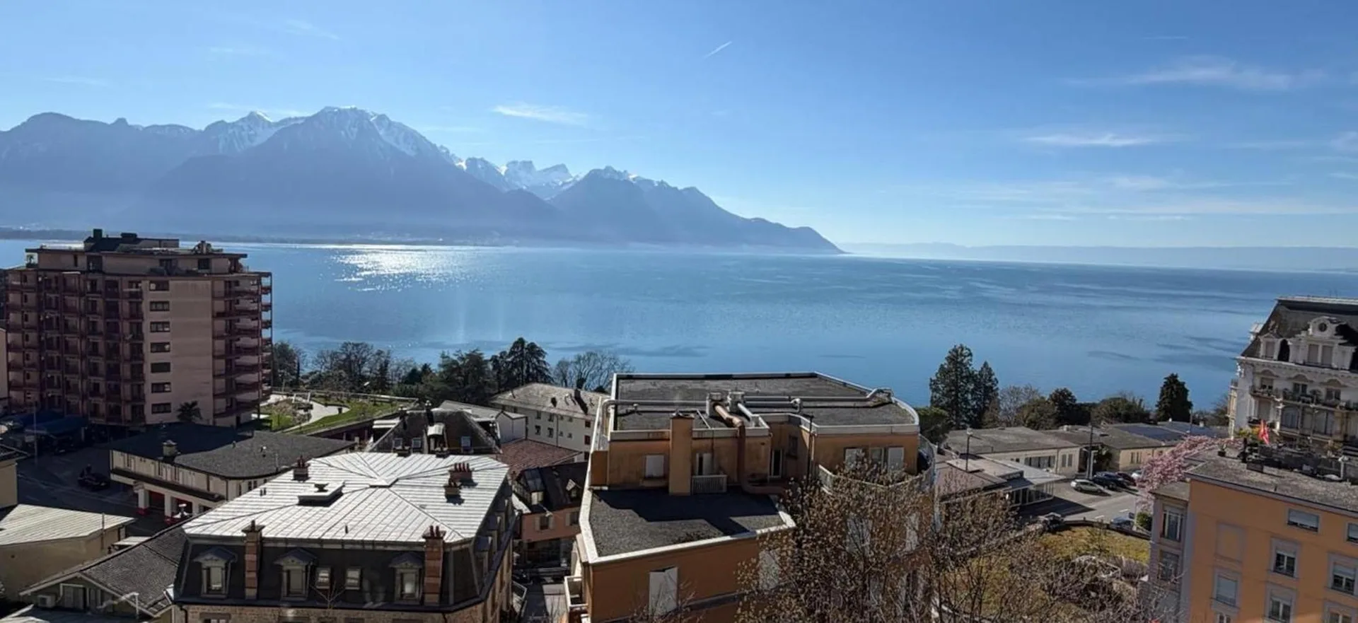 Prächtige 4-Zimmer-Wohnung mit Bergblick in Territet