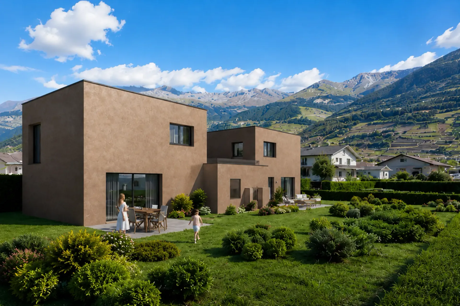 Moderne 5.5-Zimmer-Villa in Chalais