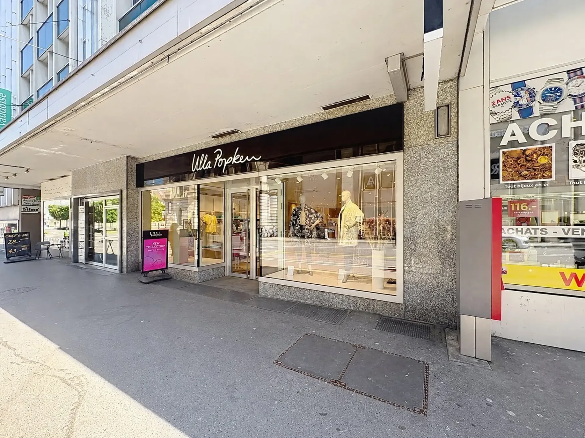 Verkaufsfläche mit Schaufenster