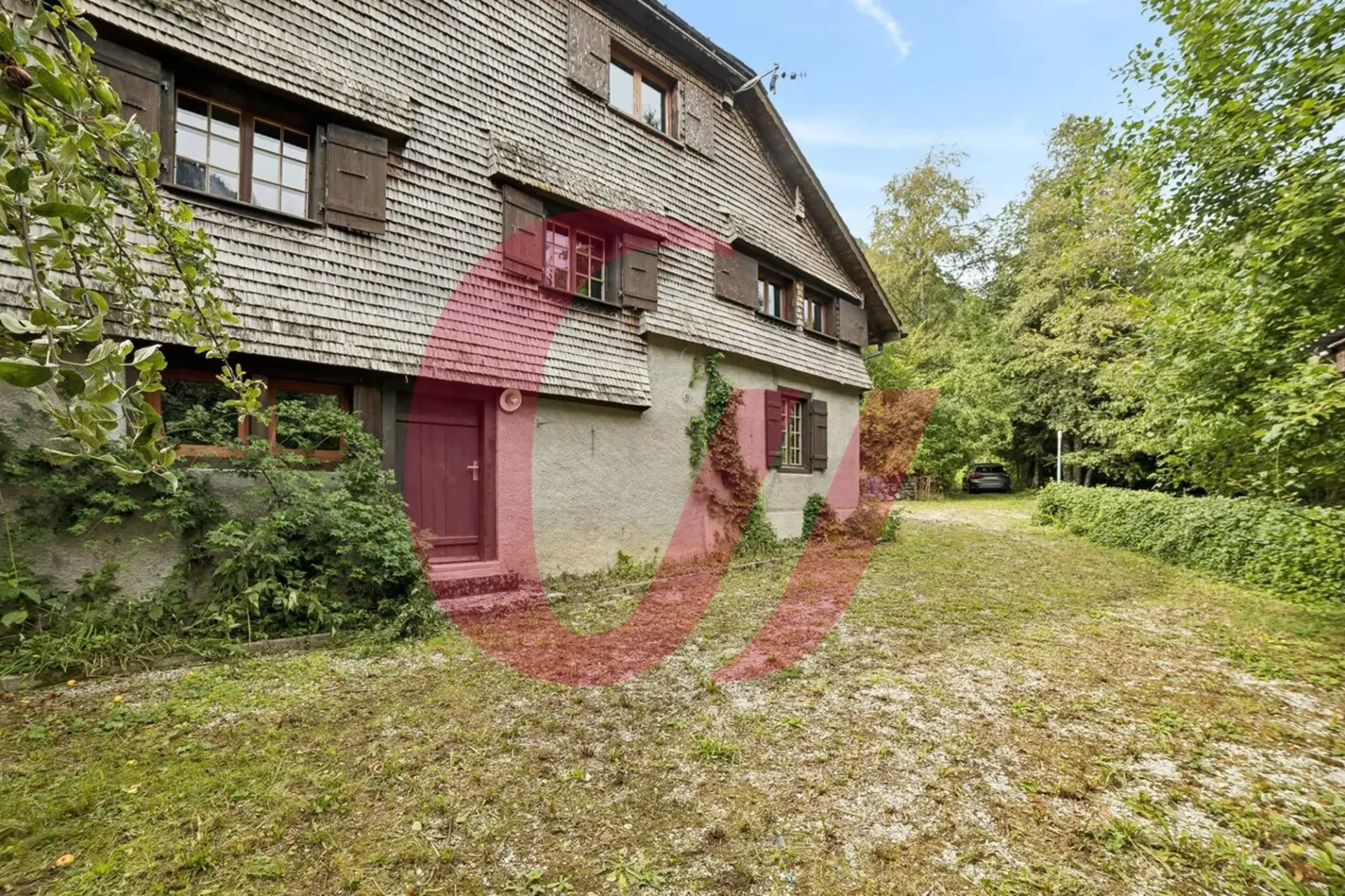 Einfamilienhaus in einer friedlichen Umgebung in Montbovon