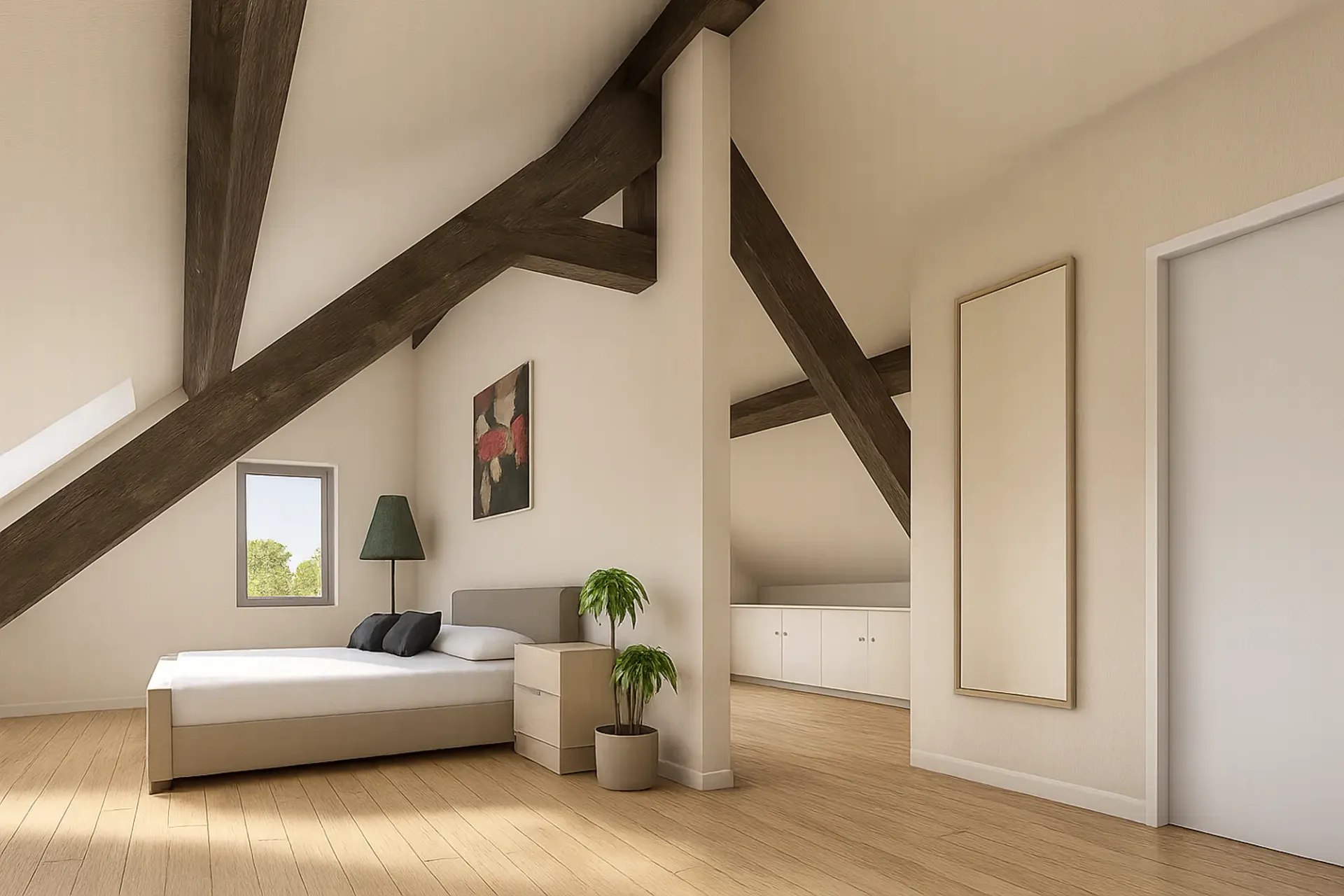 Schönes neues Haus auf 3 Ebenen mit Garten
