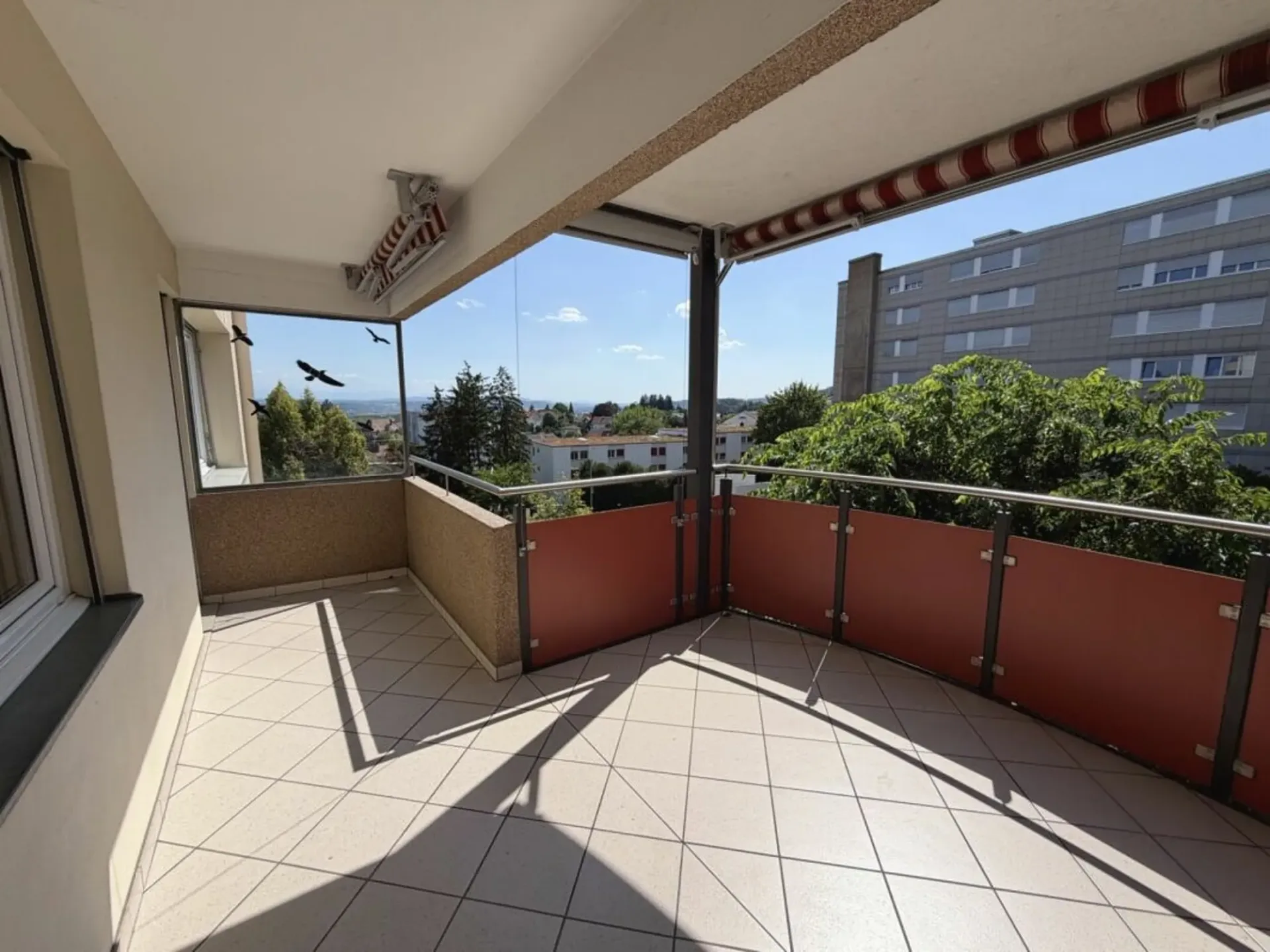 3½-Zimmerwohnung mit Bergsicht
