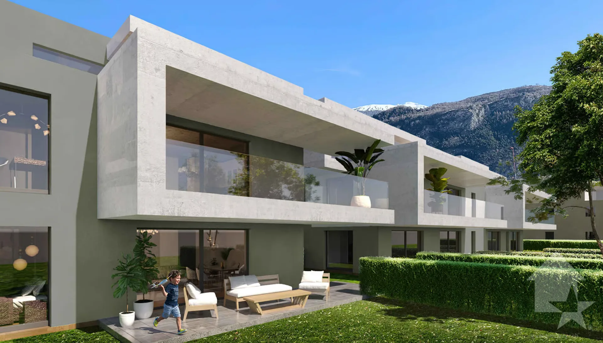 Schönes Apartment mit 3.5 Zimmern ab 97 m2 mit Balkon oder Terrasse