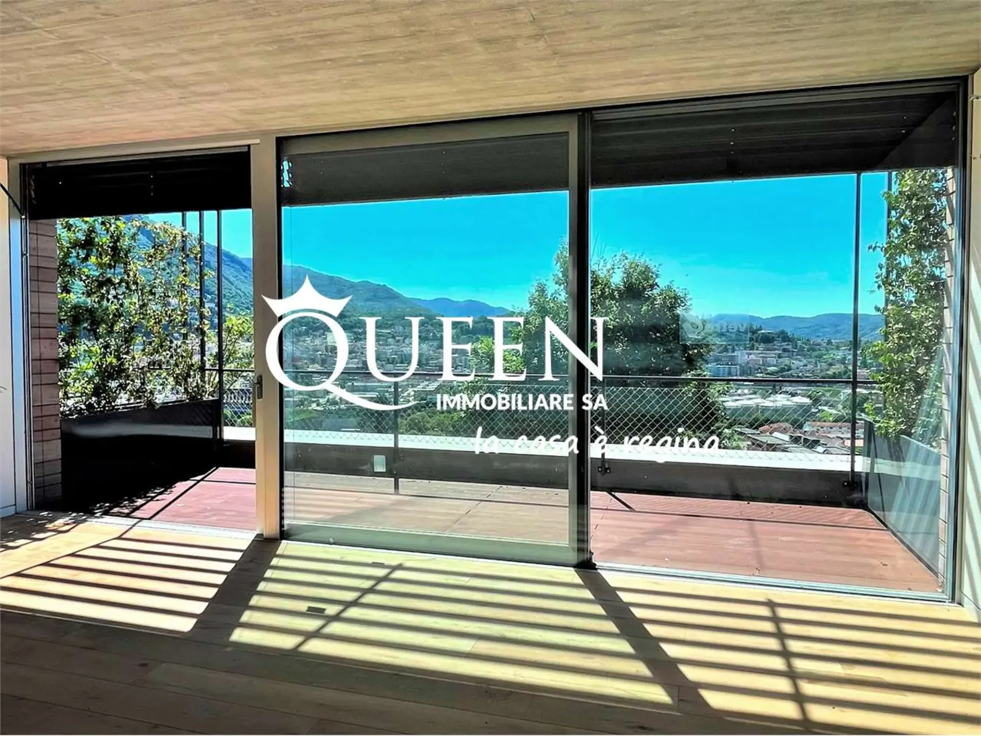 Rancate: terraced villa with 4.5 rooms, 148 sqm, with splendid view