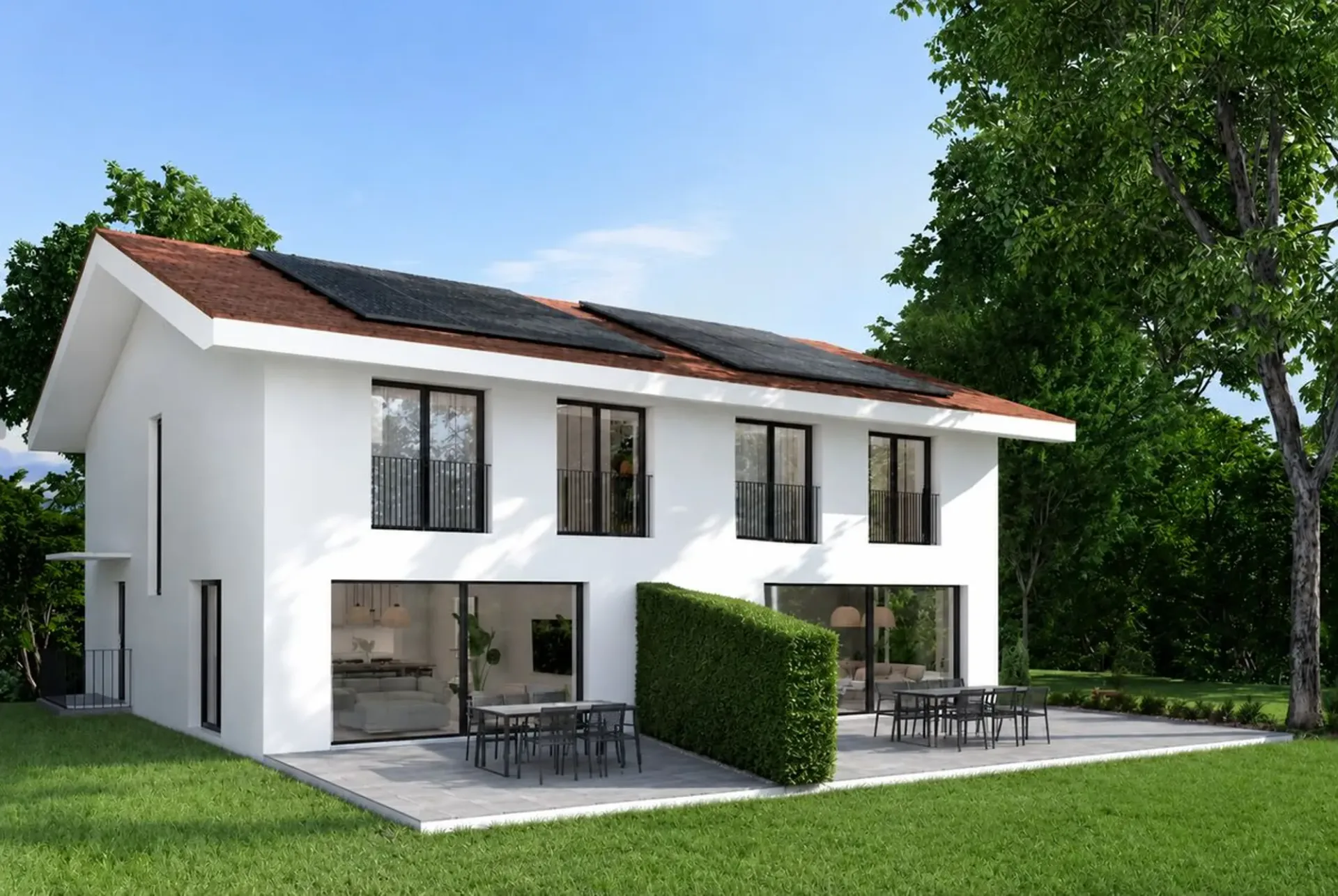 VILLA JUMELLE NEUVE 5.5 PIÈCES - CALME ABSOLU , finition selon vos envies