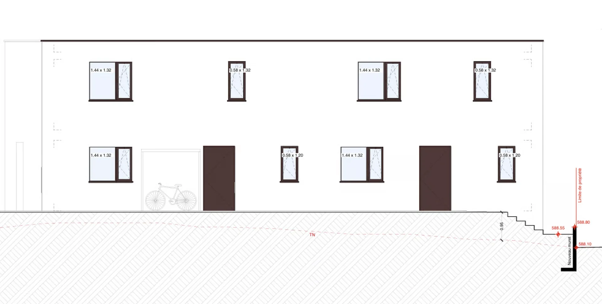 Projet de deux villas jumelées à Belfaux – Libre de mandat