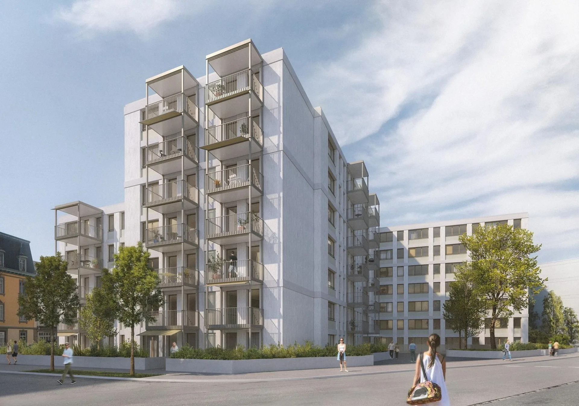Central 2.5-room apartments in AVES in The Nest for City Birds