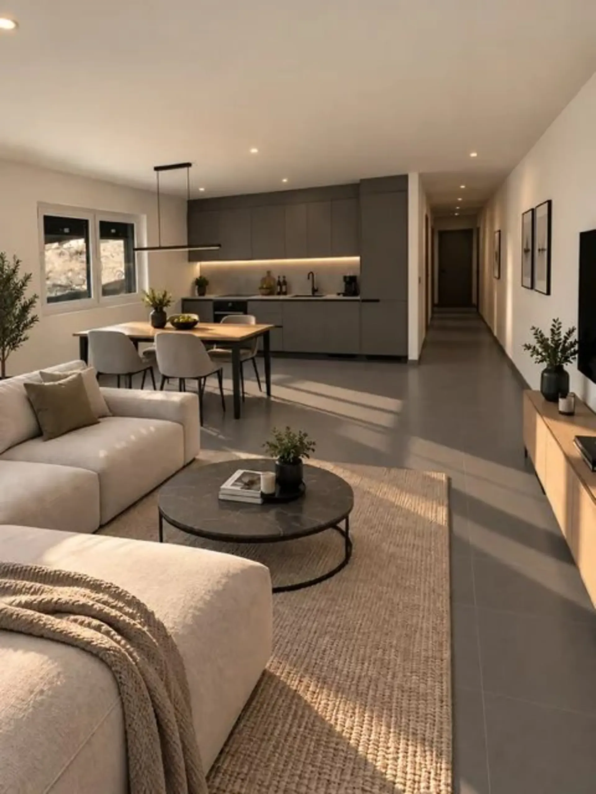 2 x 2,5 Zimmer neu mit Panoramablick und Terrasse